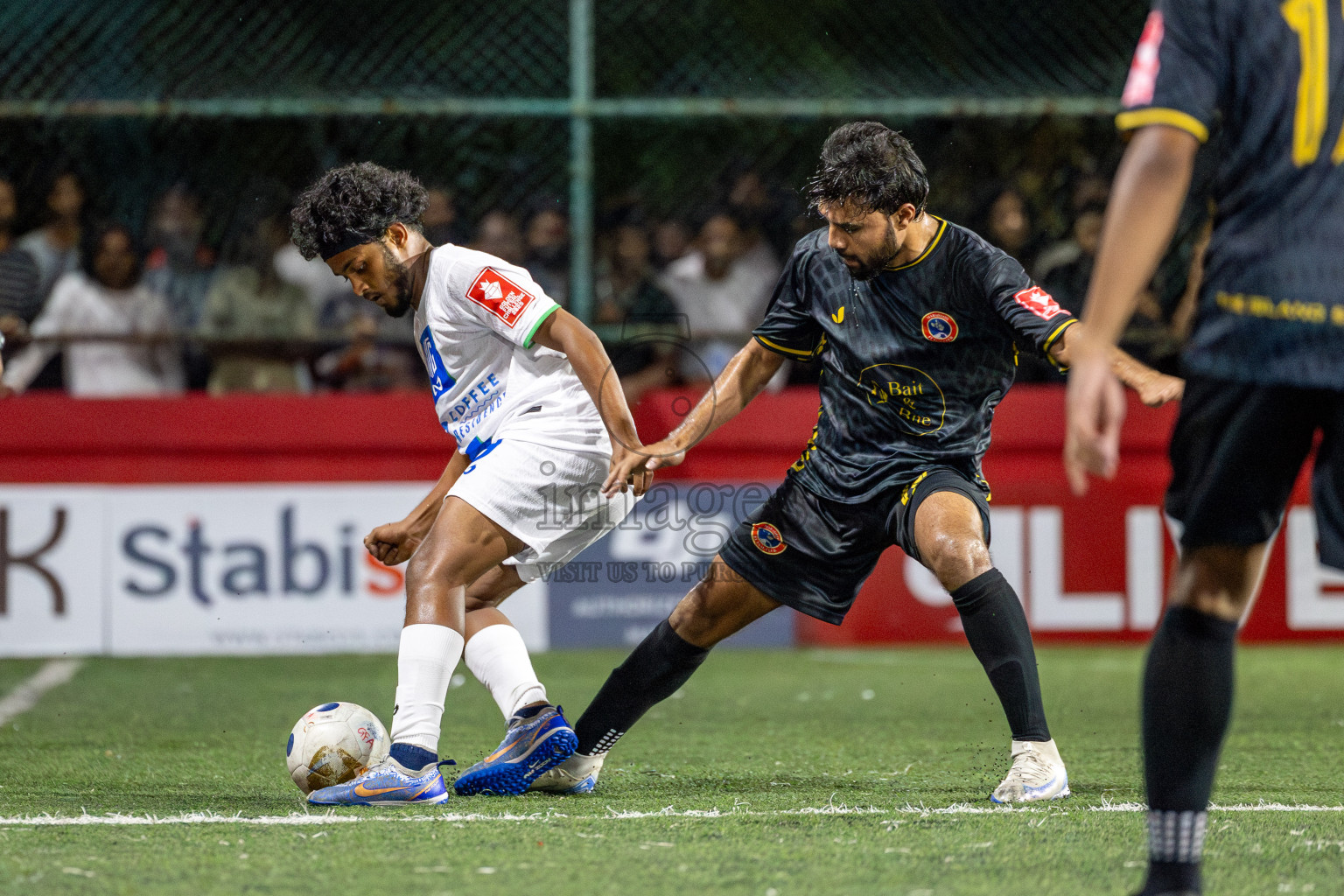 S. Hithadhoo VS S. Maradhoo in Day 7 of Golden Futsal Challenge 2025 was held on Saturday, 11th January 2025, in Hulhumale', Maldives Photos: Hassan Simah / images.mv