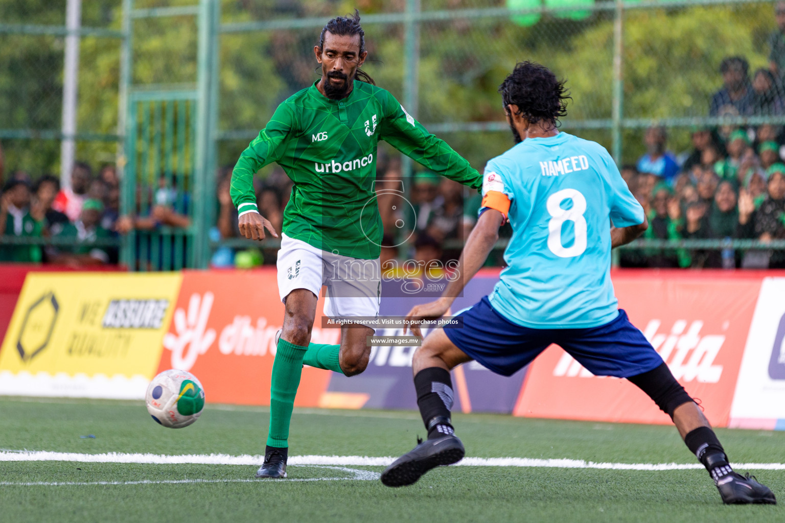 Club Urbanco vs MACL in Club Maldives Cup 2023 held in Hulhumale, Maldives, on Sunday, 16th July 2023 Photos: Ismail Thoriq / images.mv