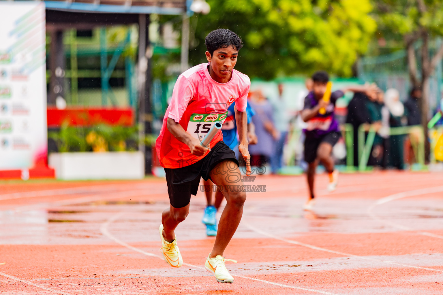 Day 6 of Inter-school Athletics Championship 2025 held in Ekuveni Synthetic Track, Male', Maldives on Sunday, 12th October 2025. Photos by: Areef Adam / Images.mv