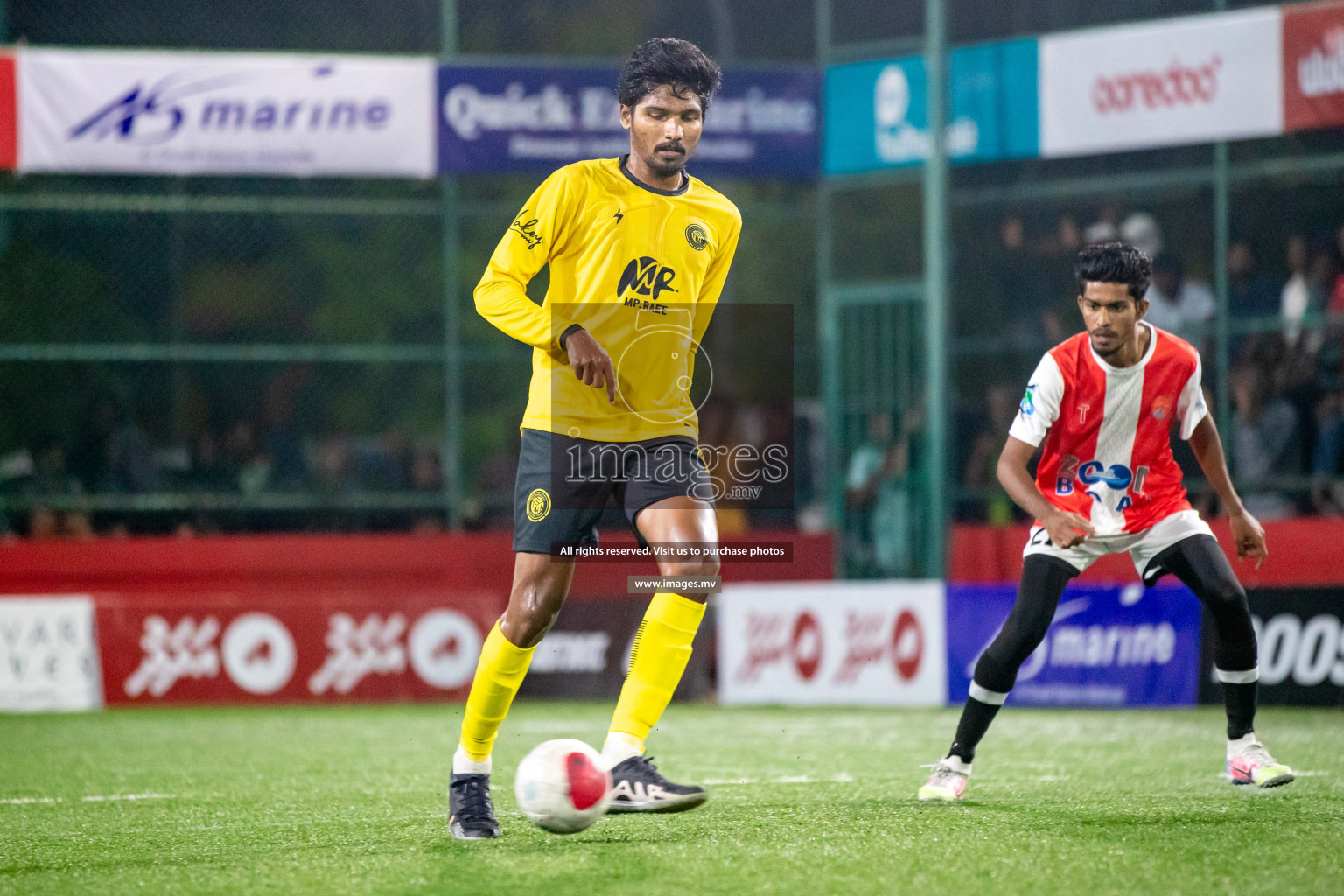 HA. Vashafaru vs HA. Utheemu in Day 13 of Golden Futsal Challenge 2023 on 17 February 2023 in Hulhumale, Male, Maldives