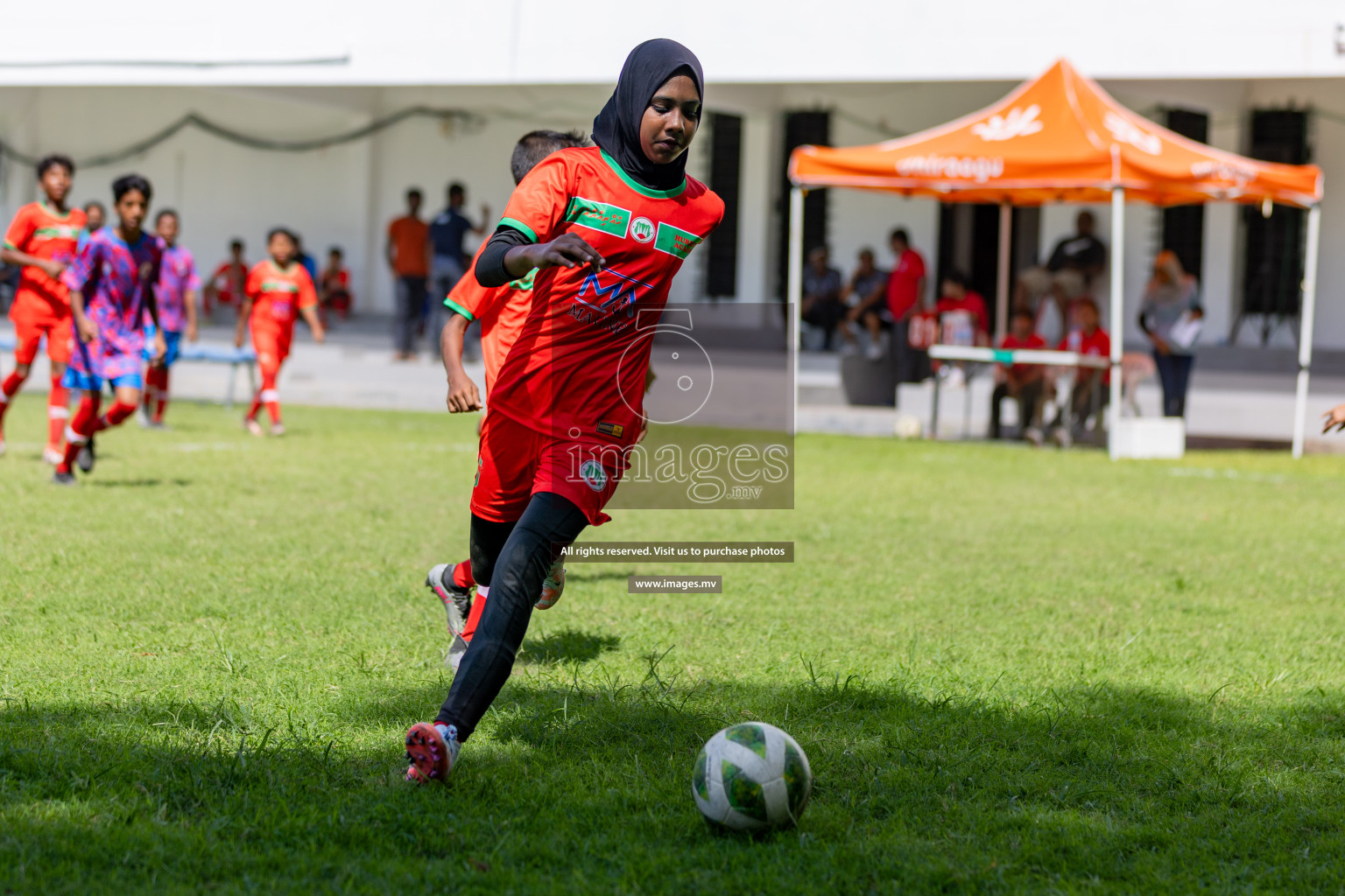 Day 1 of MILO Academy Championship 2023 (U12) was held in Henveiru Football Grounds, Male', Maldives, on Friday, 18th August 2023.