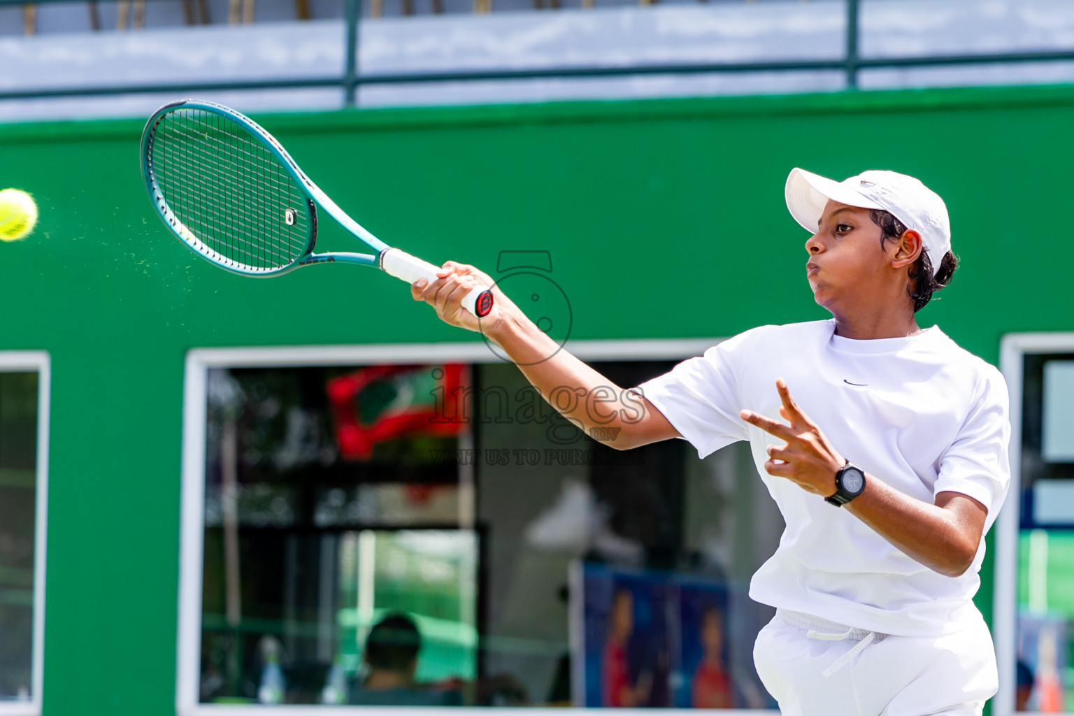 Day 4 of ATF Maldives Junior Open Tennis was held in Male' Tennis Court, Male', Maldives on Thursday, 12th December 2024. Photos: Nausham Waheed/ images.mv