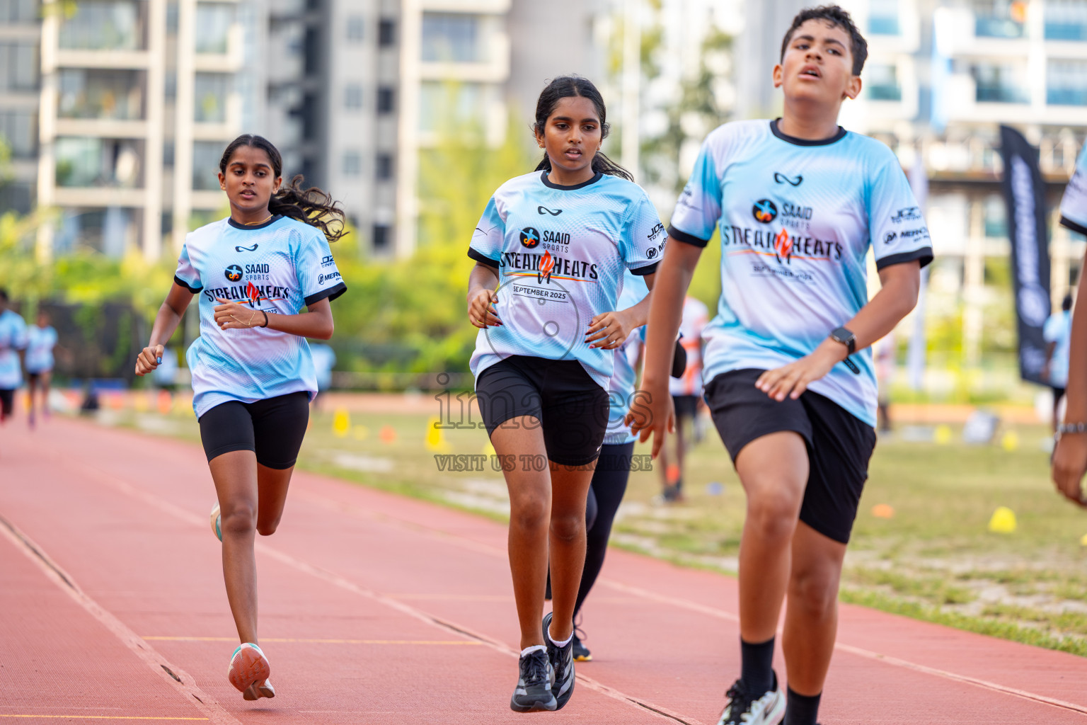 Streak Heats 2025 by Saaid Sports was held on Saturday, 6th September 2025 at Hulhumale' Synthetic Track, Hulhumale' Maldives. Photos: Ismail Thoriq / images.mv