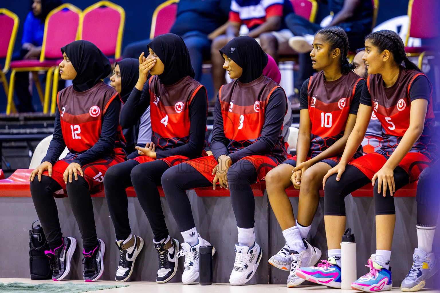 Iskandhar School vs Billabong High International School in day 8 of Junior Championship 2024 was held in Social Center, Male', Maldives on Tuesday, 19th November 2024. Photos: Nausham Waheed / images.mv