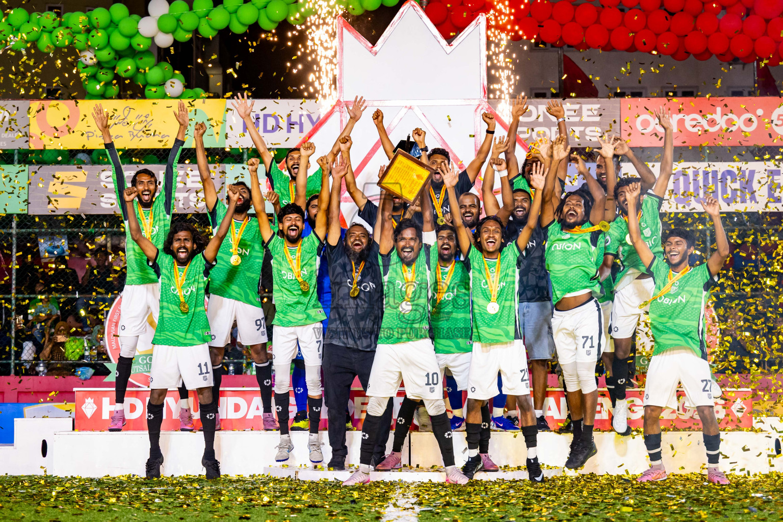 HDH Naivadhoo vs GA Dhevvadhoo in the Final of Golden Futsal Challenge 2026 was held on Saturday, 14th February 2026, in Hulhumale', Maldives. Photos: Nausham Waheed, Ismail Thoriq / images.mv