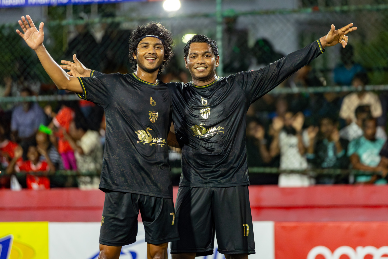 HDh. Nolhivaran VS HA. Utheemu on Day 35 of Golden Futsal Challenge 2024 was held on Tuesday, 20th February 2024, in Hulhumale', Maldives 
Photos: Hassan Simah, / images.mv