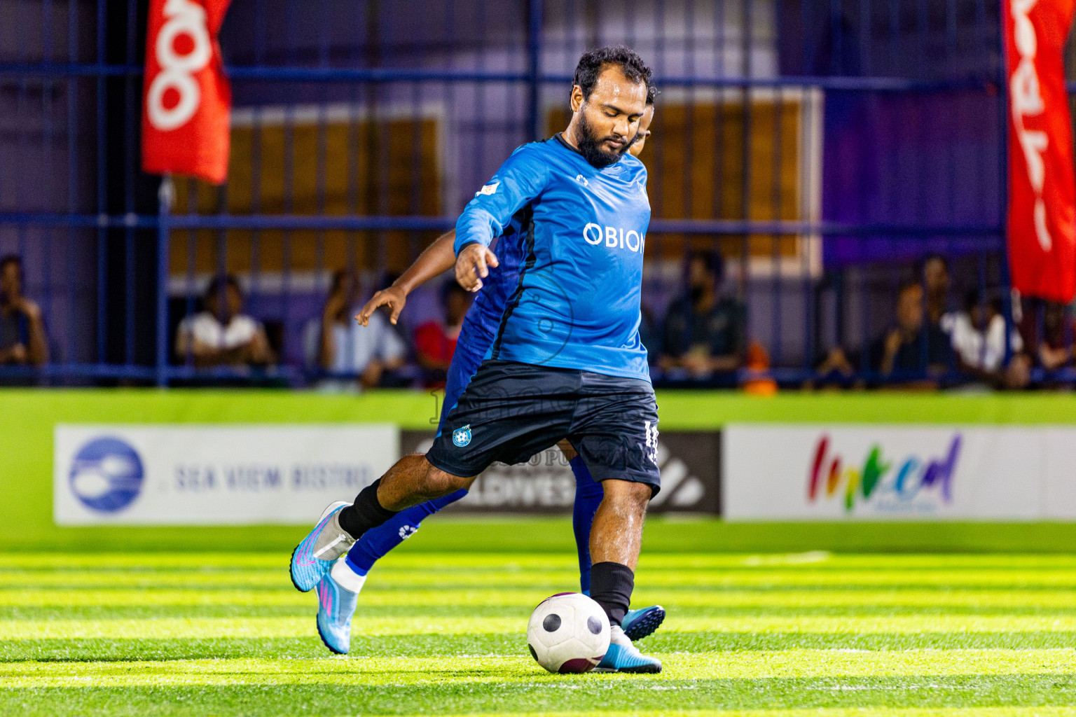 United V vs Eighty Four FC in Day 7 of Eydhafushi Futsal Cup 2024 was held on Sunday , 14th April 2024, in B Eydhafushi, Maldives Photos: Nausham Waheed / images.mv