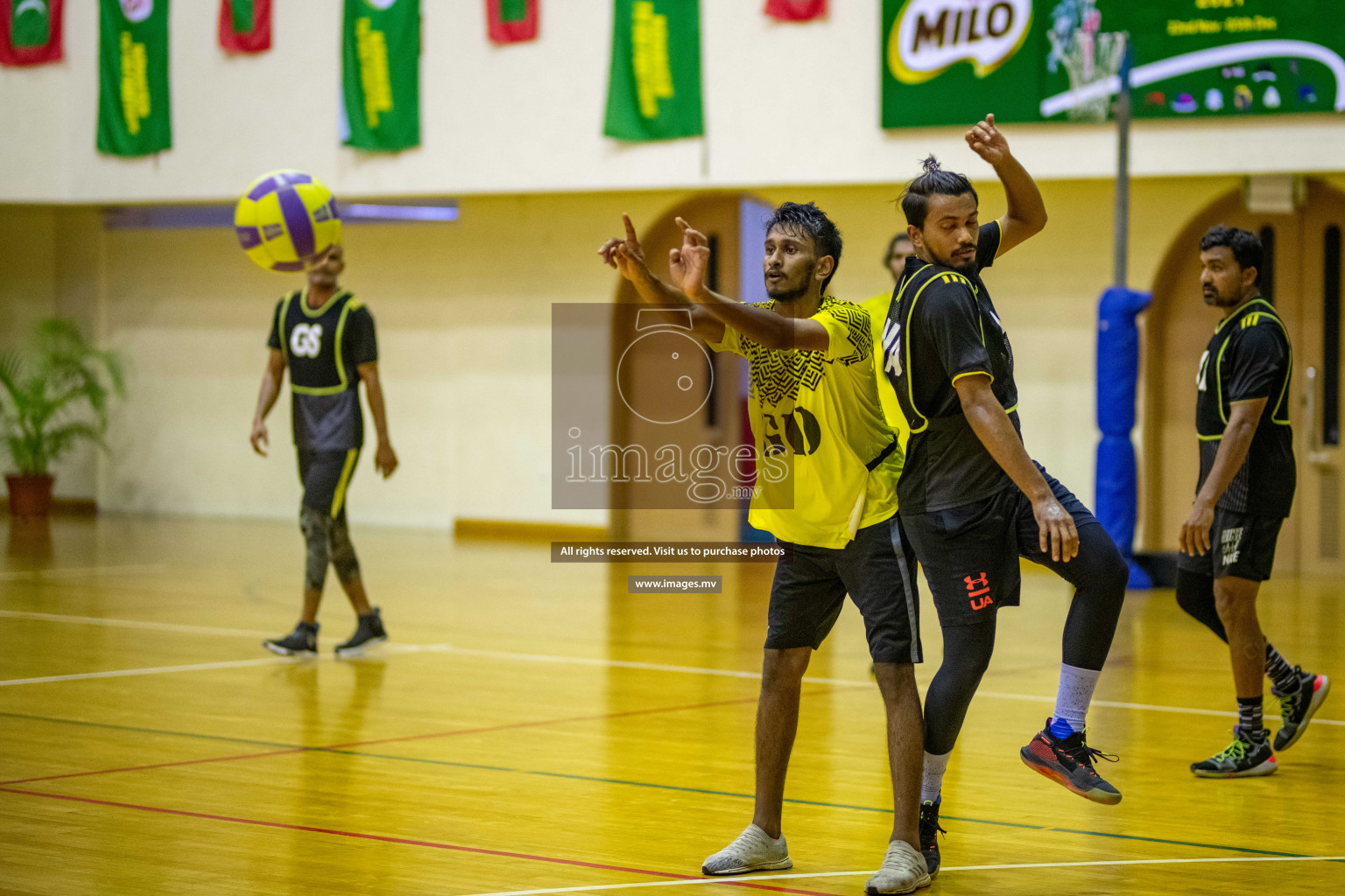 Kulhudhuffushi Youth & R.C vs Club Matrix in the Finals of Milo National Netball Tournament 2021 held on 4th December 2021 in Male', Maldives Photos: Ismail Thoriq, Maanish / images.mv