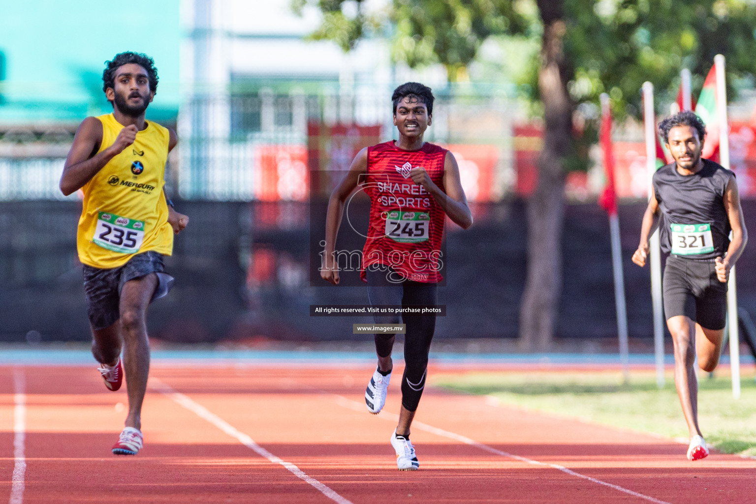 Day 3 of National Athletics Championship 2023 was held in Ekuveni Track at Male', Maldives on Saturday, 25th November 2023. Photos: Nausham Waheed / images.mv