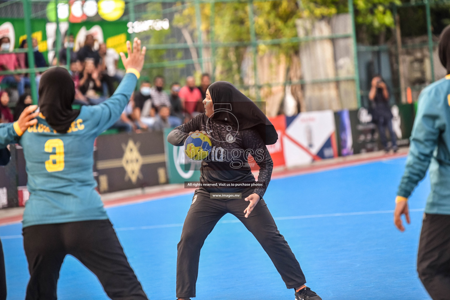 Day 10 of Milo 6th Inter Office Handball Tournament 2022 - Photos by Nausham Waheed