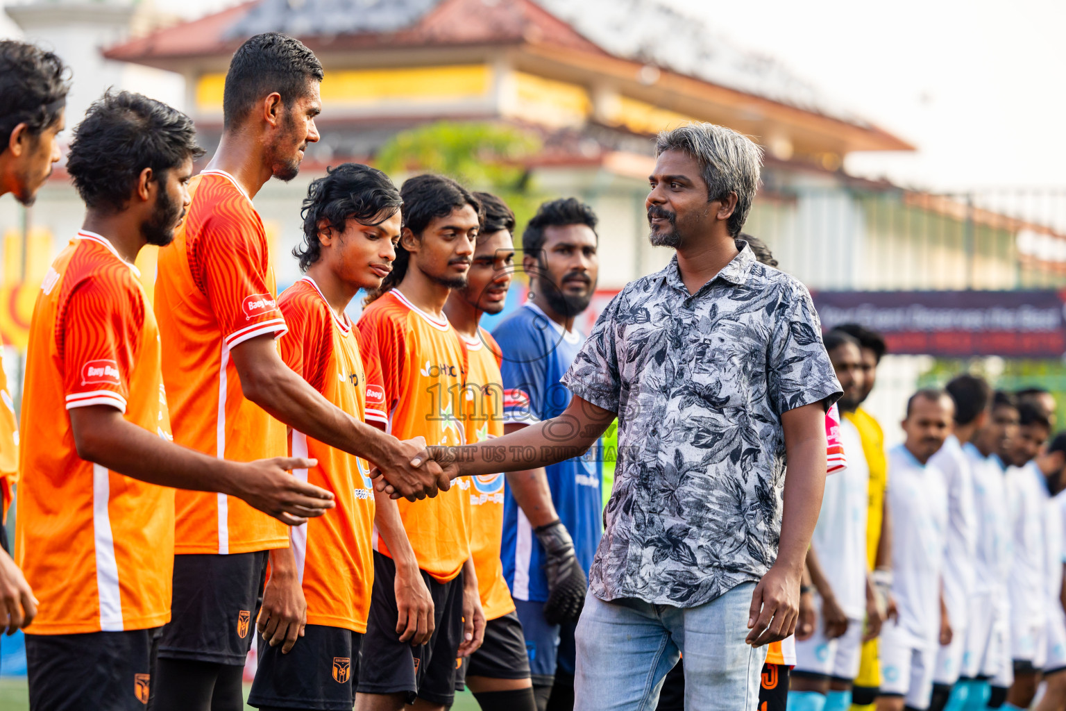 Th Kandoodhoo vs Th Hirilandhoo in Day 14 of Golden Futsal Challenge 2025 was held on Saturday, 18th January 2025, in Hulhumale', Maldives. Photos: Nausham Waheed / images.mv