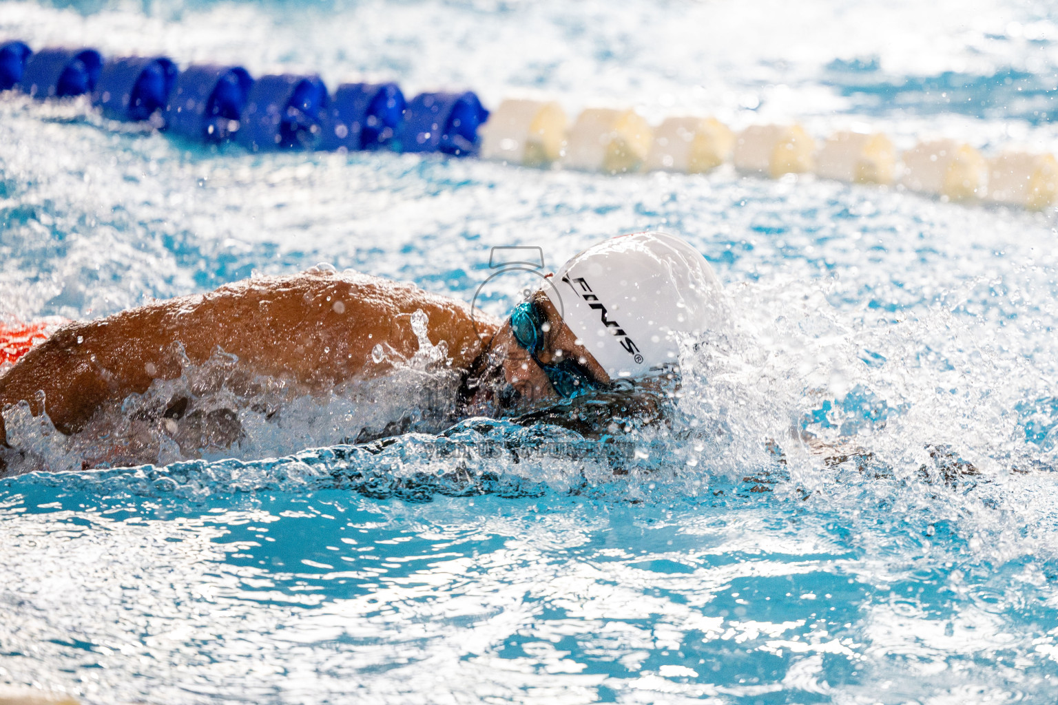 Day 4 of National Swimming Competition 2024 held in Hulhumale', Maldives on Monday, 16th December 2024. 
Photos: Hassan Simah / images.mv