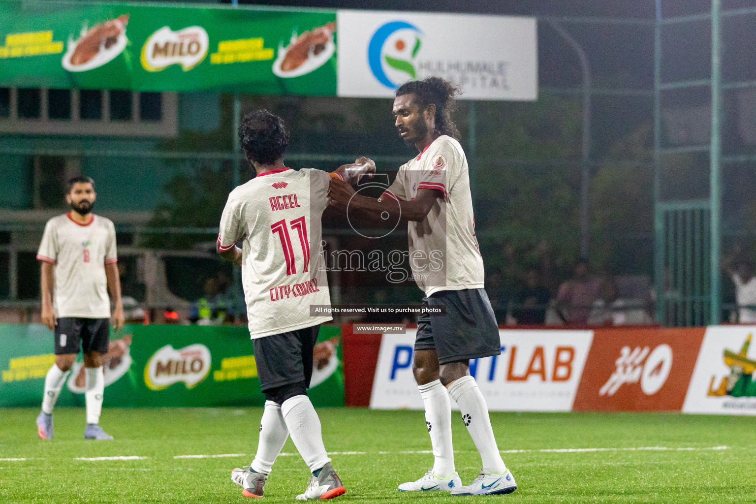 Team MCC vs Medianet in Club Maldives Cup 2022 was held in Hulhumale', Maldives on Monday, 17th October 2022. Photos: Mohamed Mahfooz Moosa / images.mv