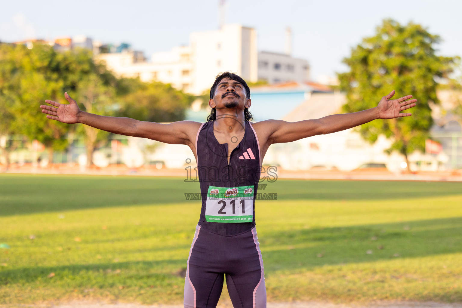 Day 1 of 33rd National Athletics Championship was held in Ekuveni Track at Male', Maldives on Thursday, 5th September 2024. Photos: Shuu Abdul Sattar / images.mv