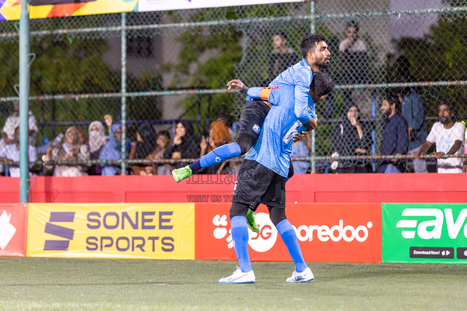 HDh Hanimaadhoo vs HDh Makunudhoo in Day 5 of Golden Futsal Challenge 2025 on Thursday, 9th January 2025, in Hulhumale', Maldives 
Photos: Hassan Simah / images.mv