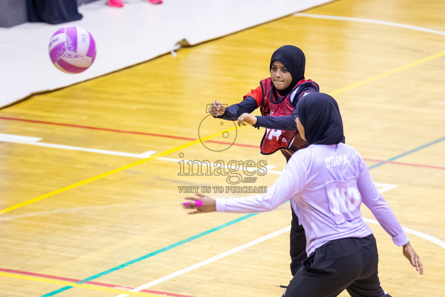 Day 12 of 26th Inter-School Netball Tournament 2025 was held in Social Center Indoor Hall on Thursday, 30th October 2025. Photos: Ismail Thoriq / images.mv