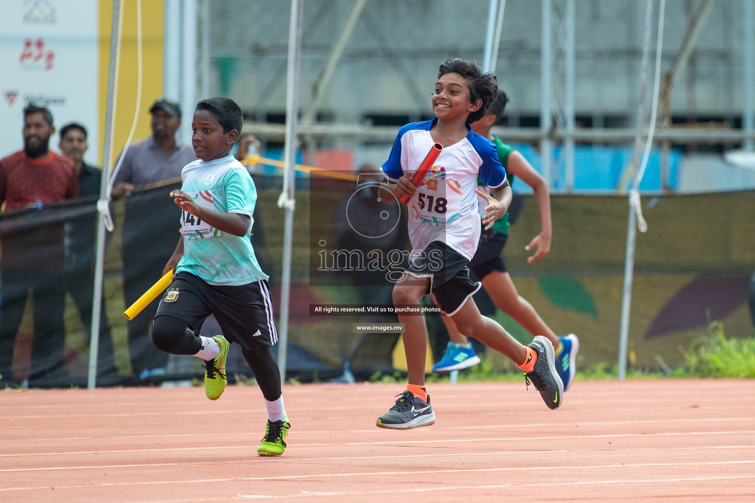 Day four of Inter School Athletics Championship 2023 was held at Hulhumale' Running Track at Hulhumale', Maldives on Wednesday, 18th May 2023. Photos:  Nausham Waheed / images.mv