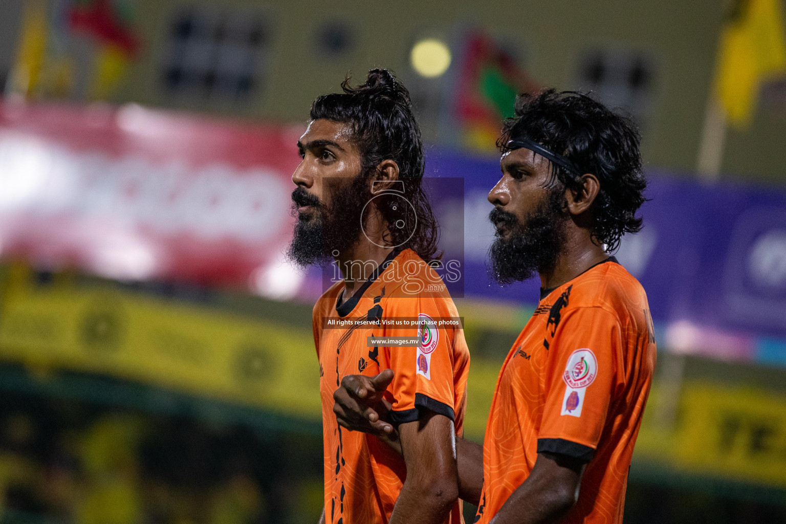 RRC Vs FSM in the Semi Finals of Club Maldives 2021 held in Hulhumale, Maldives on 19 December 2021. Photos: Ismail Thoriq / images.mv