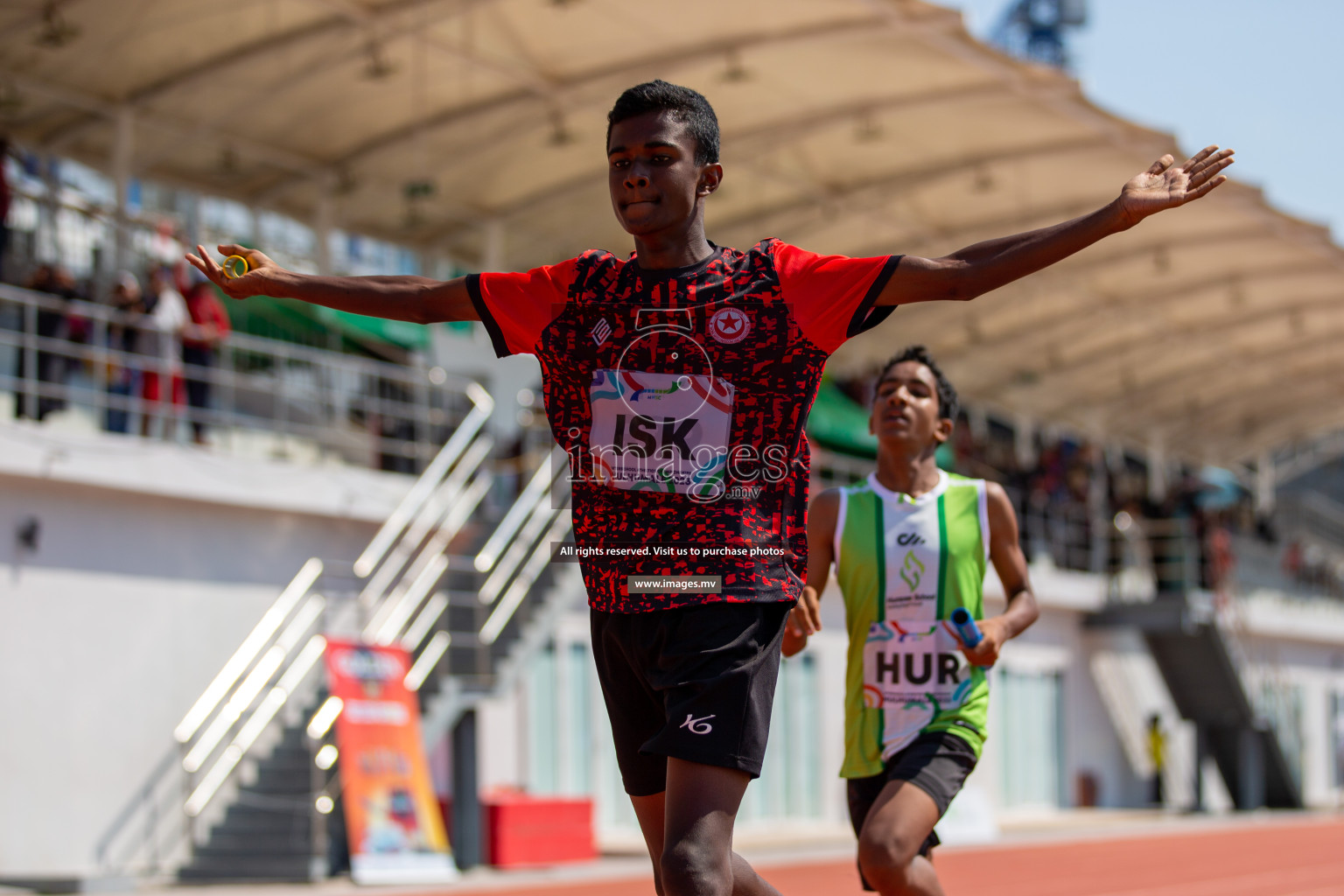 Final Day of Inter School Athletics Championship 2023 was held in Hulhumale' Running Track at Hulhumale', Maldives on Friday, 19th May 2023. Photos: Mohamed Mahfooz Moosa / images.mv