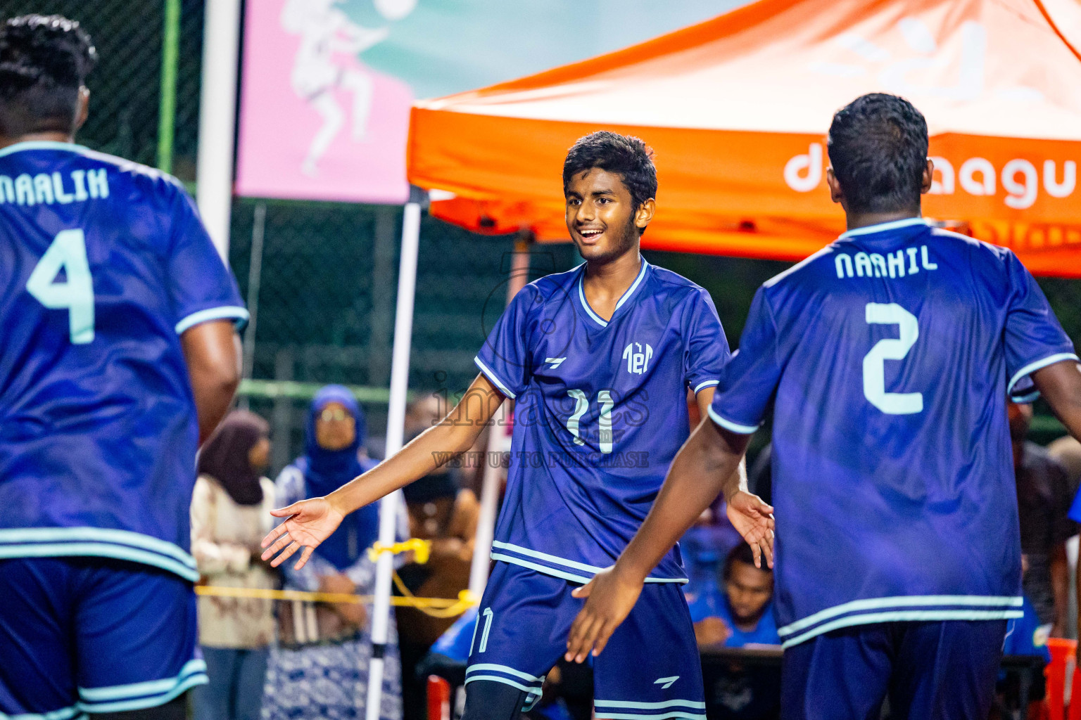 Day 13 of Interschool Volleyball Tournament 2024 was held in Ekuveni Volleyball Court at Male', Maldives on Thursday, 5th December 2024. Photos: Nausham Waheed / images.mv