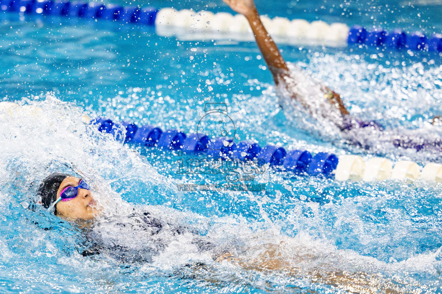 Day 5 of National Swimming Competition 2024 held in Hulhumale', Maldives on Tuesday, 17th December 2024. Photos: Hassan Simah / images.mv