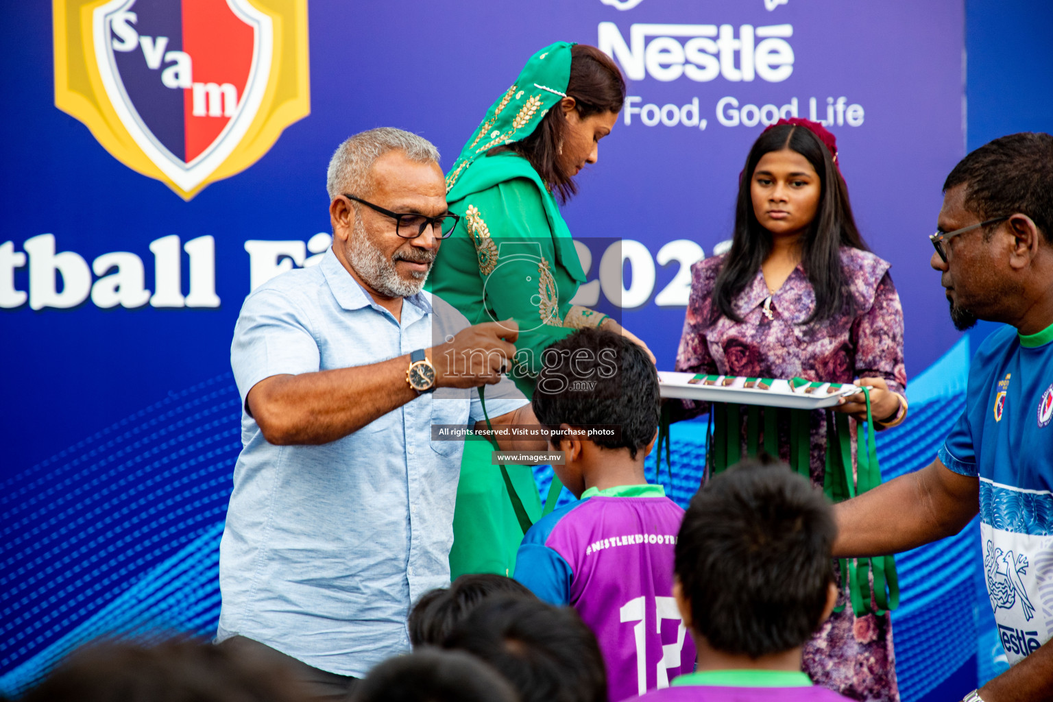 Finals & Closing Ceremony of Nestlé Kids Football Fiesta 2023 held in Male', Maldives on 25 February 2023