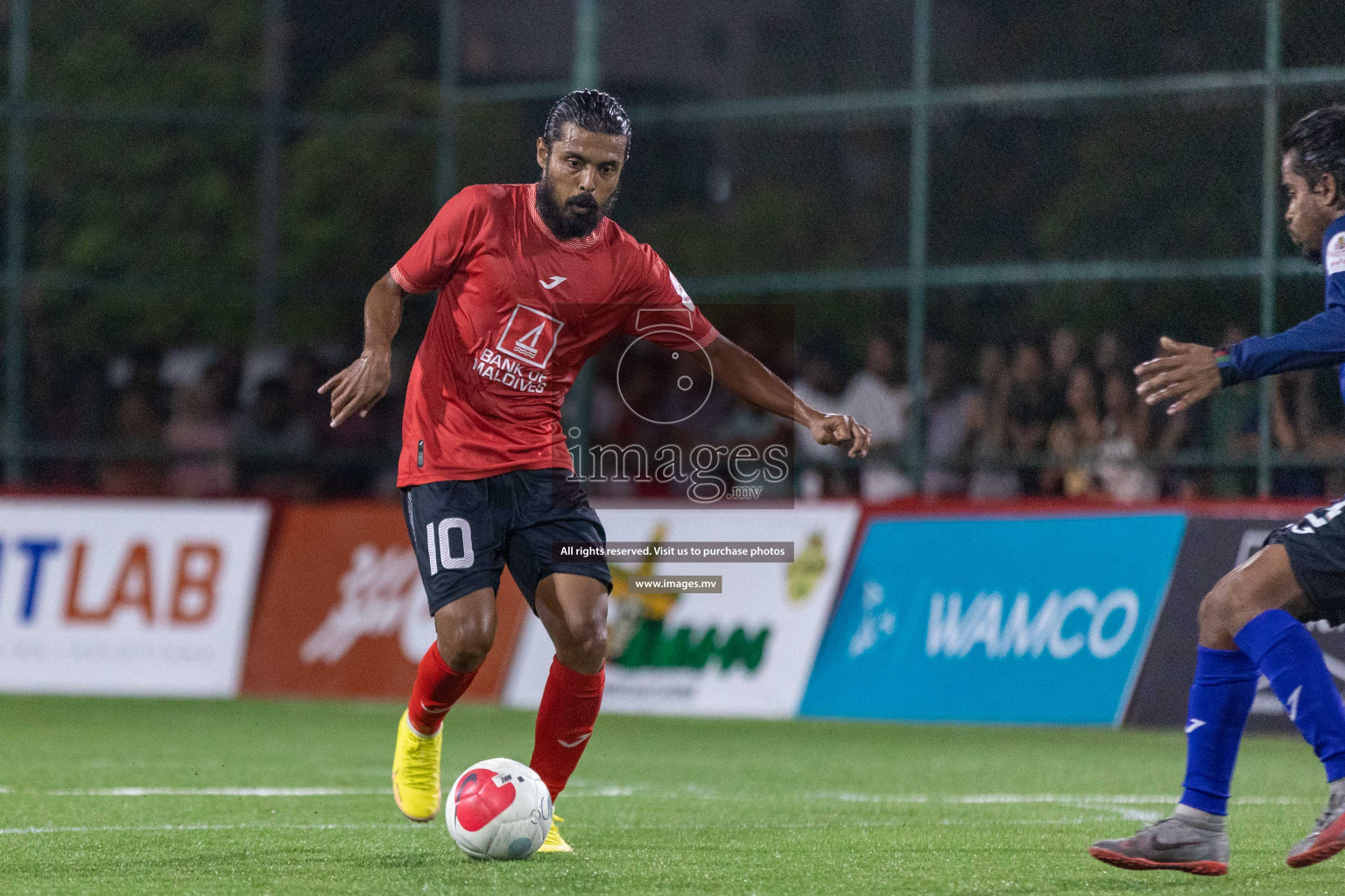 Team Fenaka vs United BML in Club Maldives Cup 2022 was held in Hulhumale', Maldives on Sunday, 9th October 2022. Photos: Ismail Thoriq / images.mv