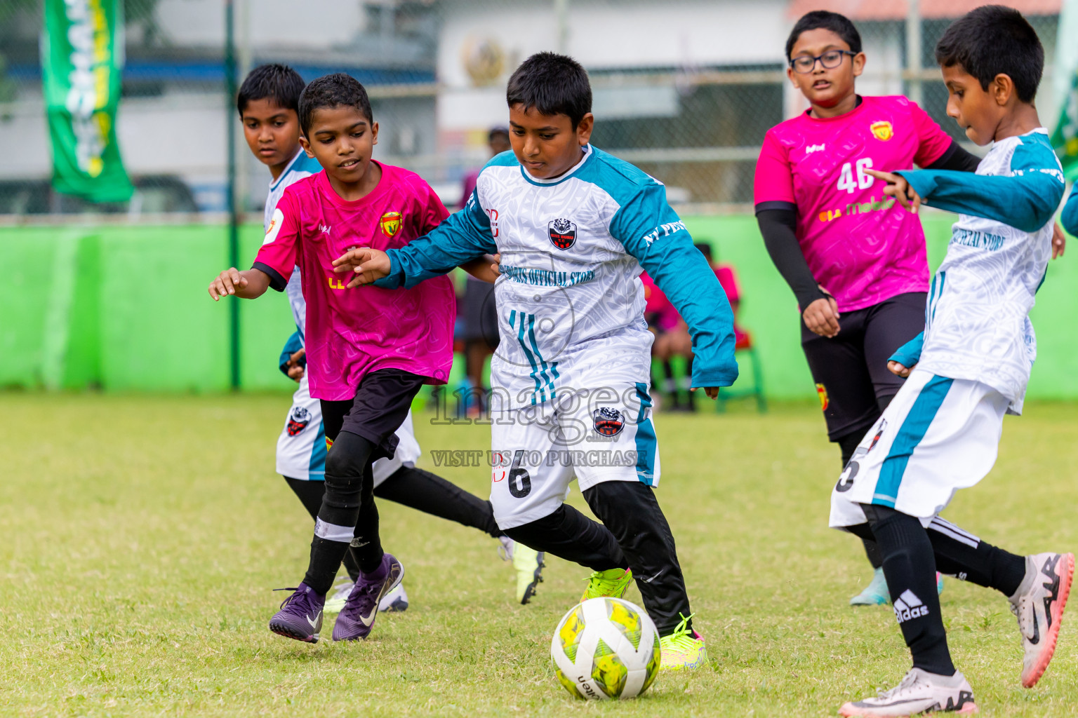 Day 1 of MILO Academy Championship 2025 (U-12) was held at Henveiru Stadium in Male', Maldives on Thursday, 1st May 2025. Photos: Nausham Waheed / images.mv