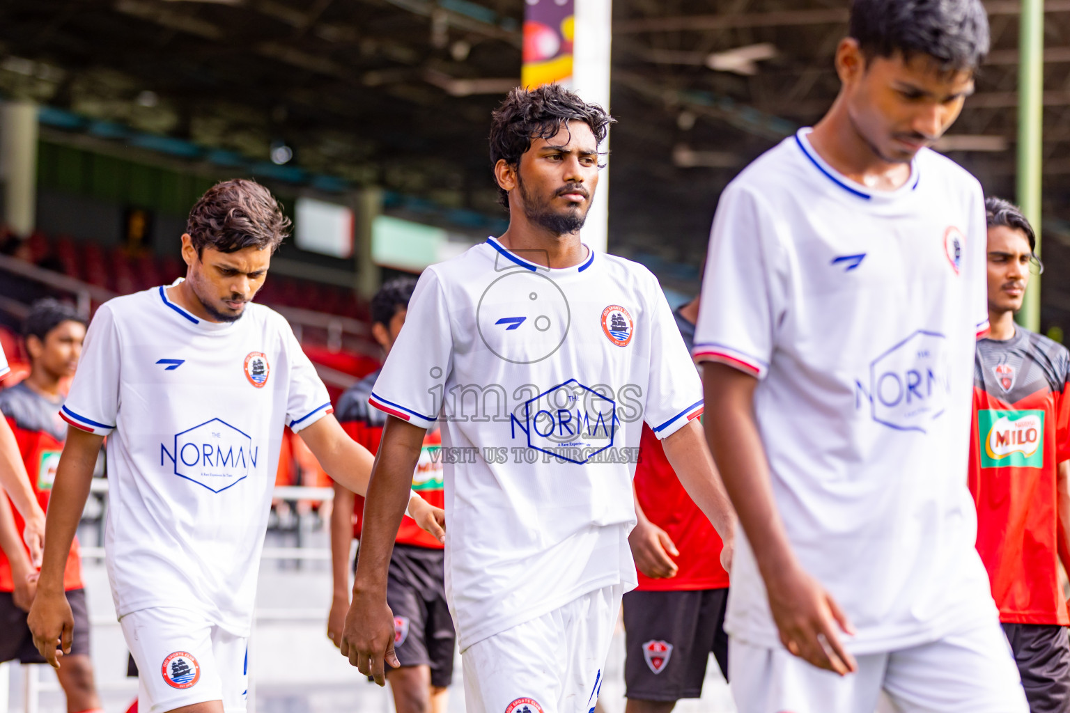 TC Sports Club vs Ode Sports Club in day 1 of Under 19 Youth Championship 2024 was held at National Stadium in Male', Maldives on Sunday, 9th June 2024. Photos: Nausham Waheed / images.mv