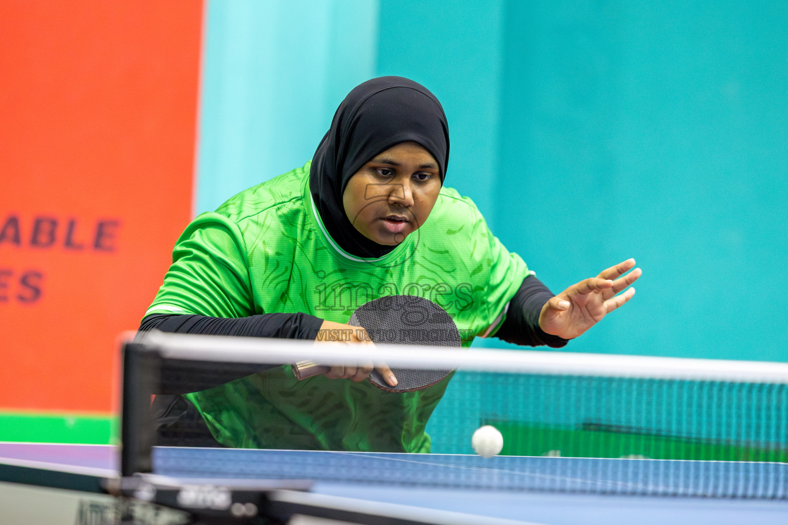 Day 2 of Interschool Table Tennis Tournament 2025 held at Male' TT Hall, Male', Maldives on Thursday, 15th May 2025. Photos By: Ismail Thoriq / images.mv