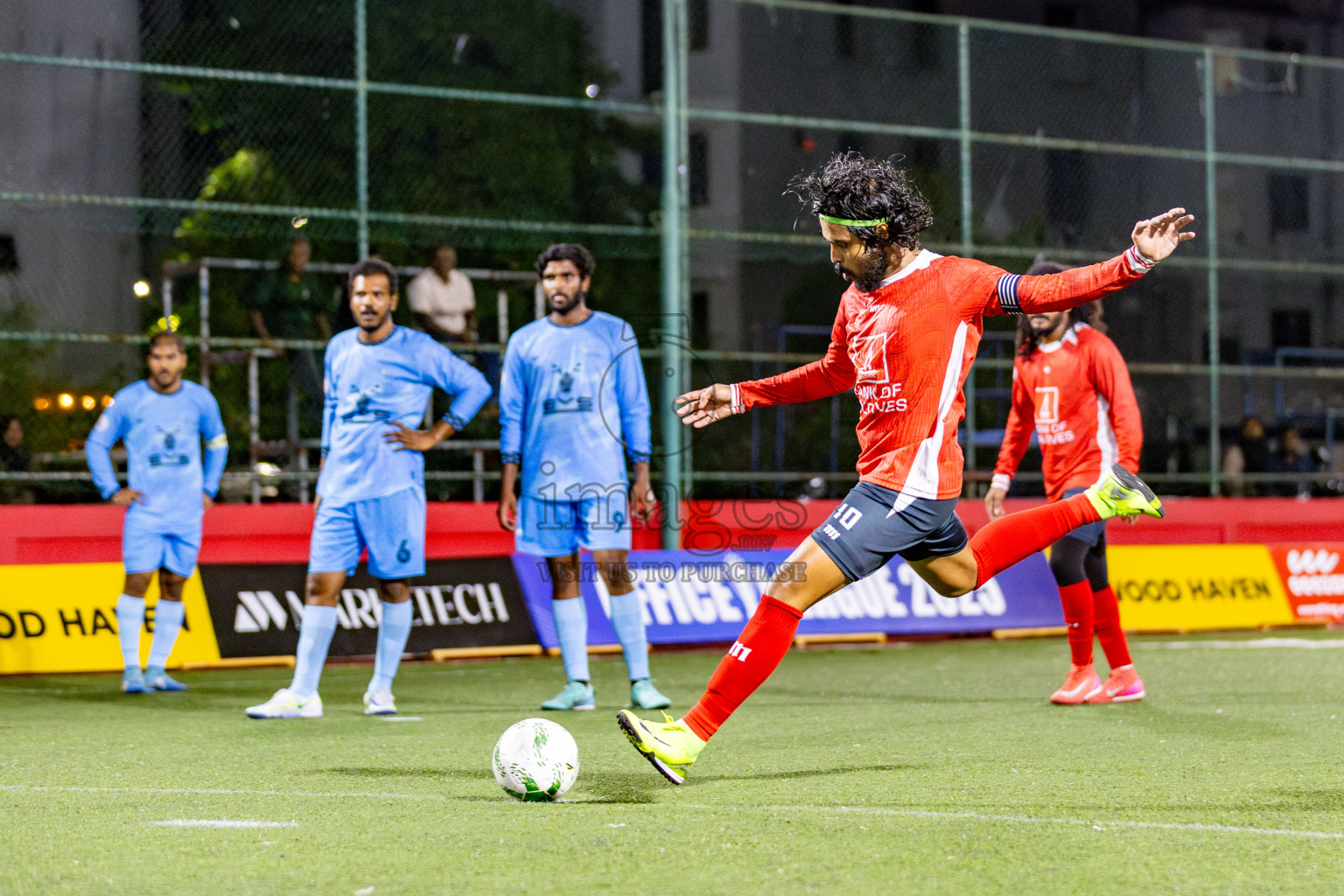 BML vs Antrac in Day 11 of Office League 2025 was held on Saturday, 26th April 2025 in Hulhumale', Maldives. 
Photos: Hassan Simah / images.mv