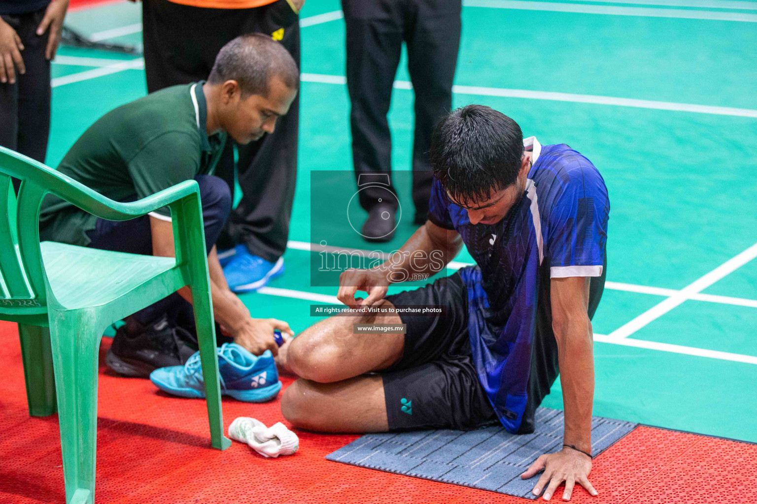 Finals of Li-Ning Maldives International Challenge 2023, was is held in Ekuveni Indoor Court, Male', Maldives on Saturday, 10th June 2023. Photos: Ismail Thoriq / images.mv