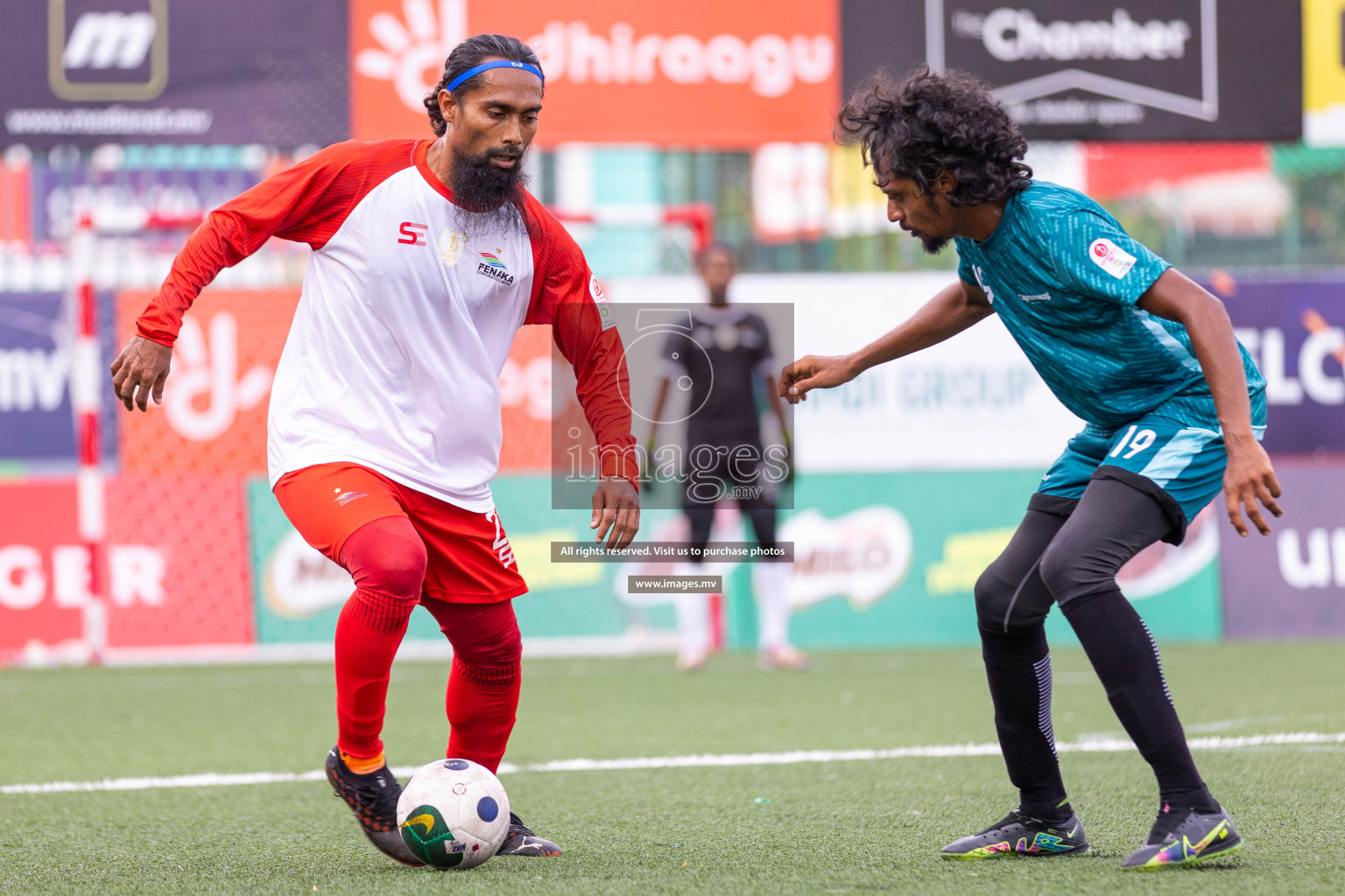 Team Fenaka vs Crossroads Maldives in Club Maldives Cup 2023 held in Hulhumale, Maldives, on Sunday, 30th July 2023
Photos: Ismail Thoriq / images.mv