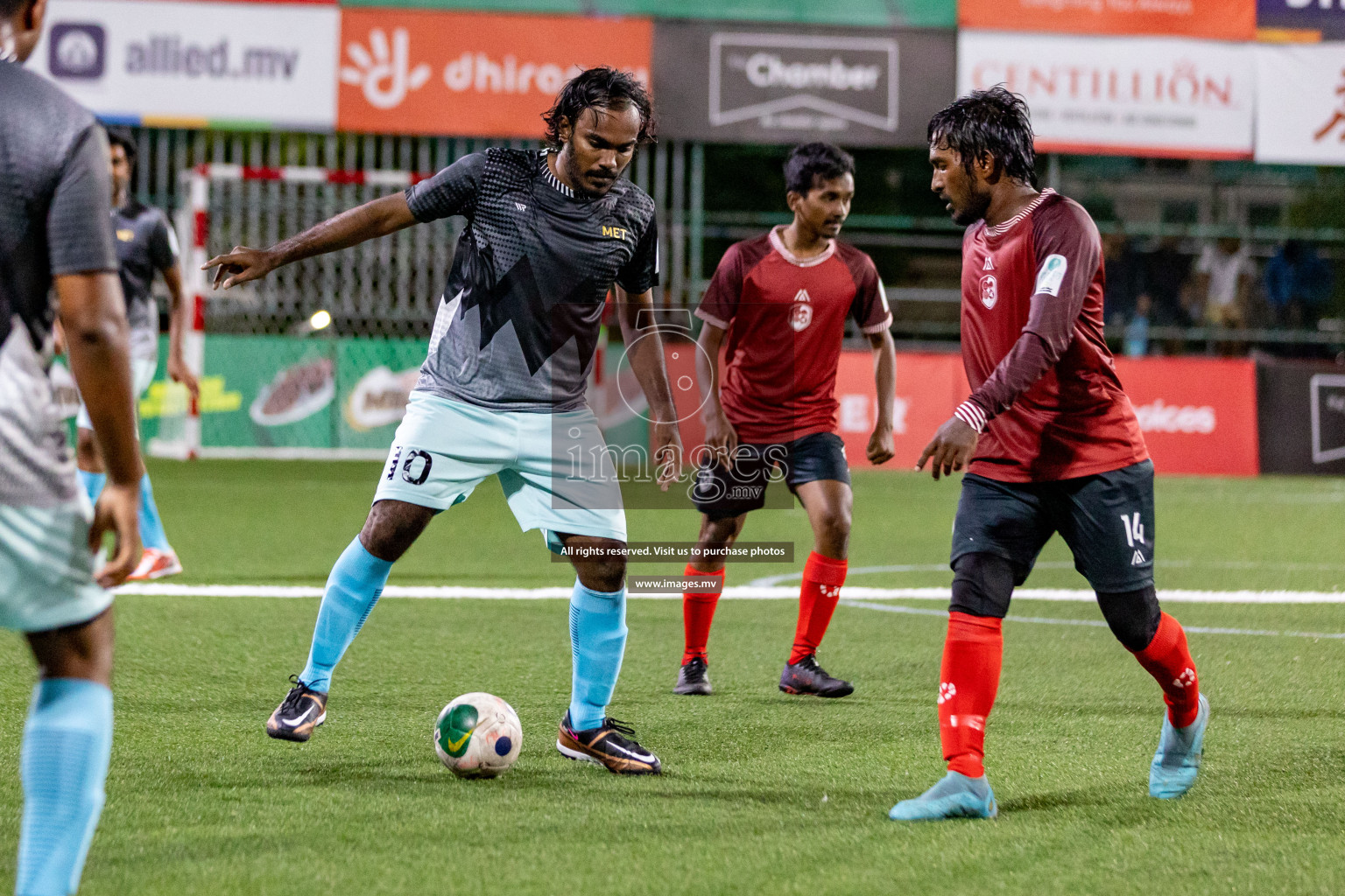 Club 220 vs METEOROLOGY in Club Maldives Cup Classic 2023 held in Hulhumale, Maldives, on Wednesday, 19th July 2023 Photos: Hassan Simah  / images.mv