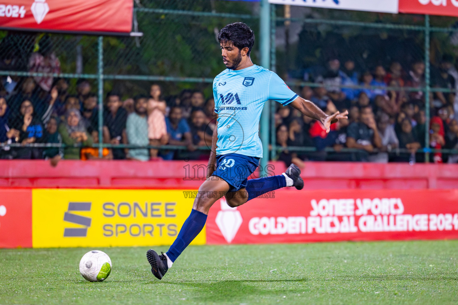 HDh Naivaadhoo vs HA Dhidhoo on Day 35 of Golden Futsal Challenge 2024 was held on Tuesday, 20th February 2024, in Hulhumale', Maldives
Photos: Mohamed Mahfooz Moosa, / images.mv