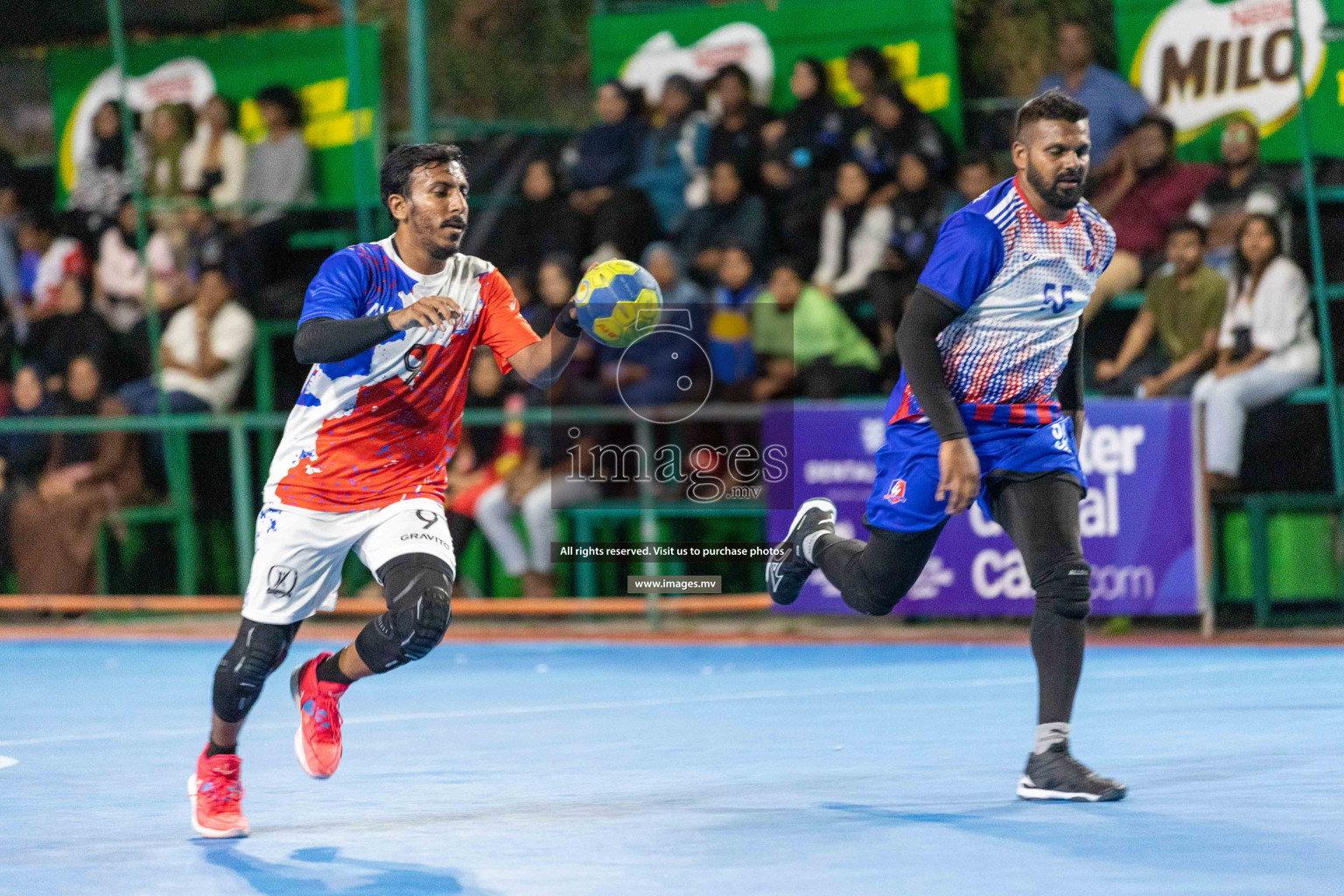 Day 12th of 6th MILO Handball Maldives Championship 2023, held in Handball ground, Male', Maldives on 1st June 2023 Photos: Shuu/ Images.mv