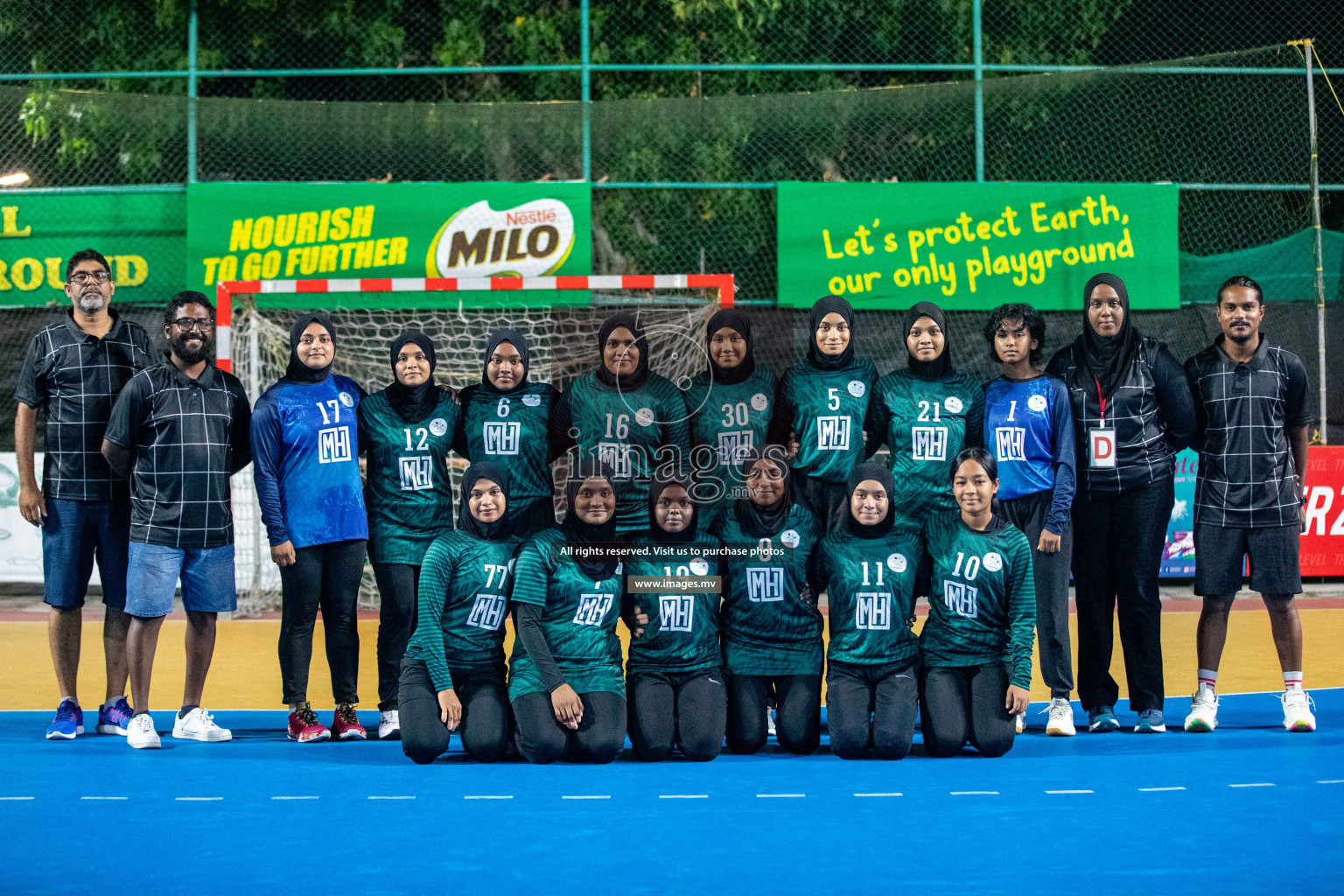 Day 7 of 6th MILO Handball Maldives Championship 2023, held in Handball ground, Male', Maldives on Friday, 26th May 2023 Photos: Nausham Waheed/ Images.mv