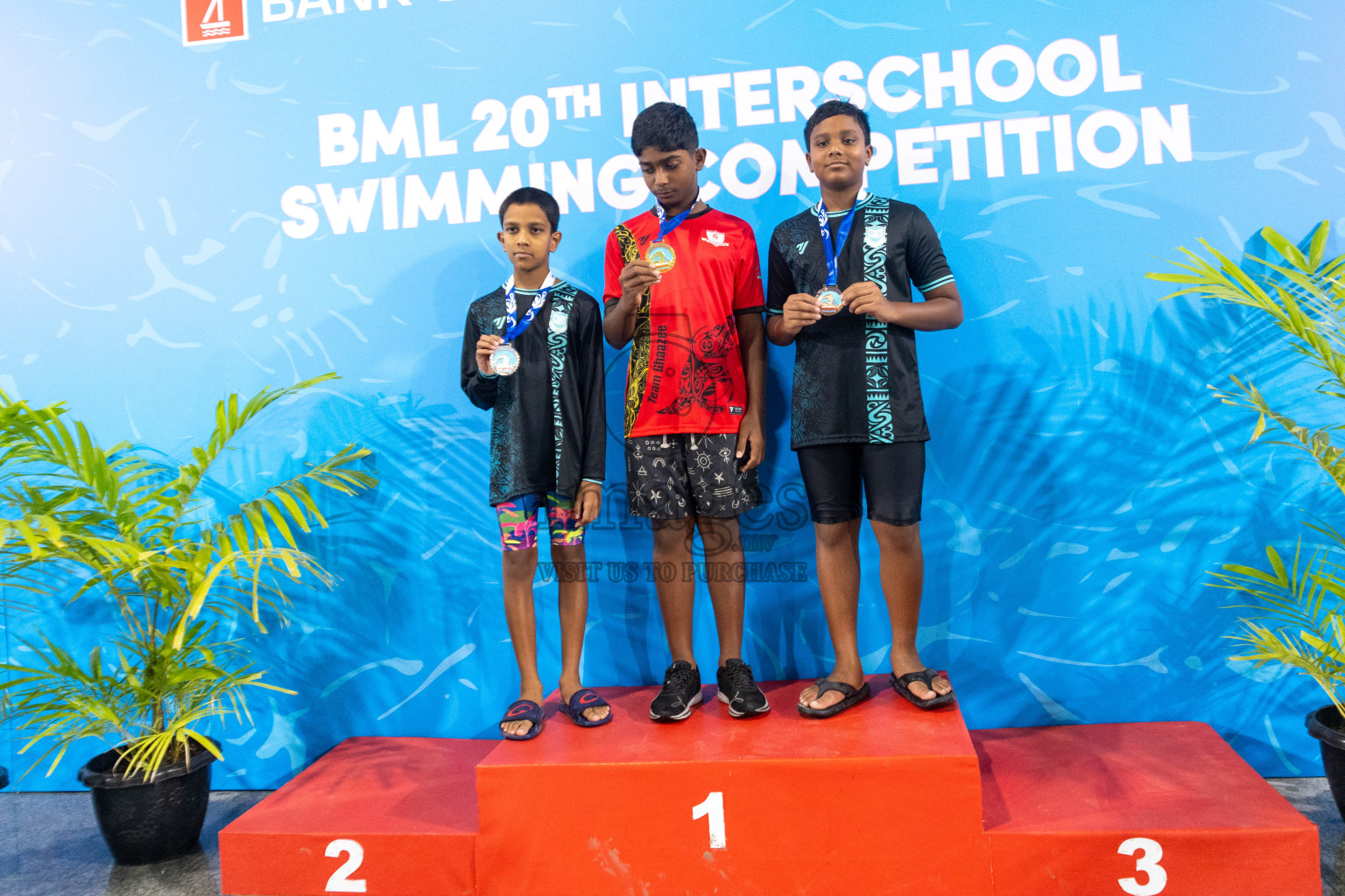 Day 4 of 20th Inter-school Swimming Competition 2024 held in Hulhumale', Maldives on Tuesday, 15th October 2024. Photos: Ismail Thoriq / images.mv