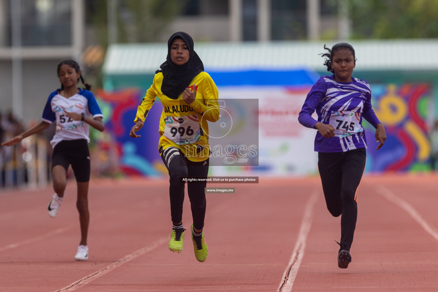 Day three of Inter School Athletics Championship 2023 was held at Hulhumale' Running Track at Hulhumale', Maldives on Tuesday, 16th May 2023. Photos: Shuu / Images.mv