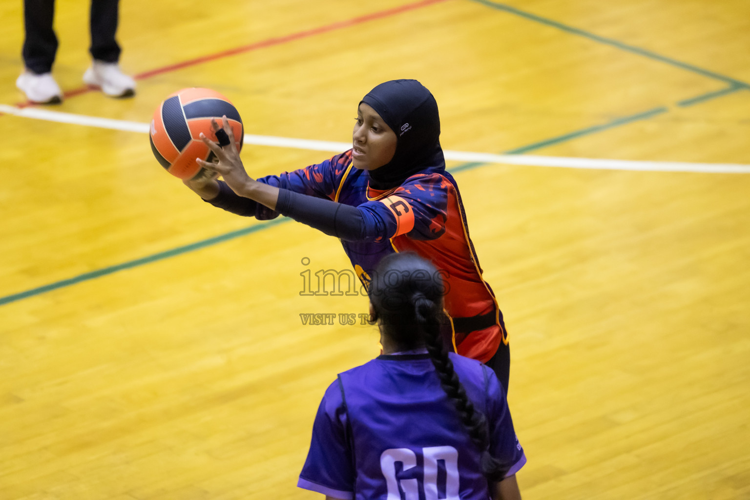 Day 11 of 25th Inter-School Netball Tournament was held in Social Center at Male', Maldives on Wednesday, 21st August 2024.