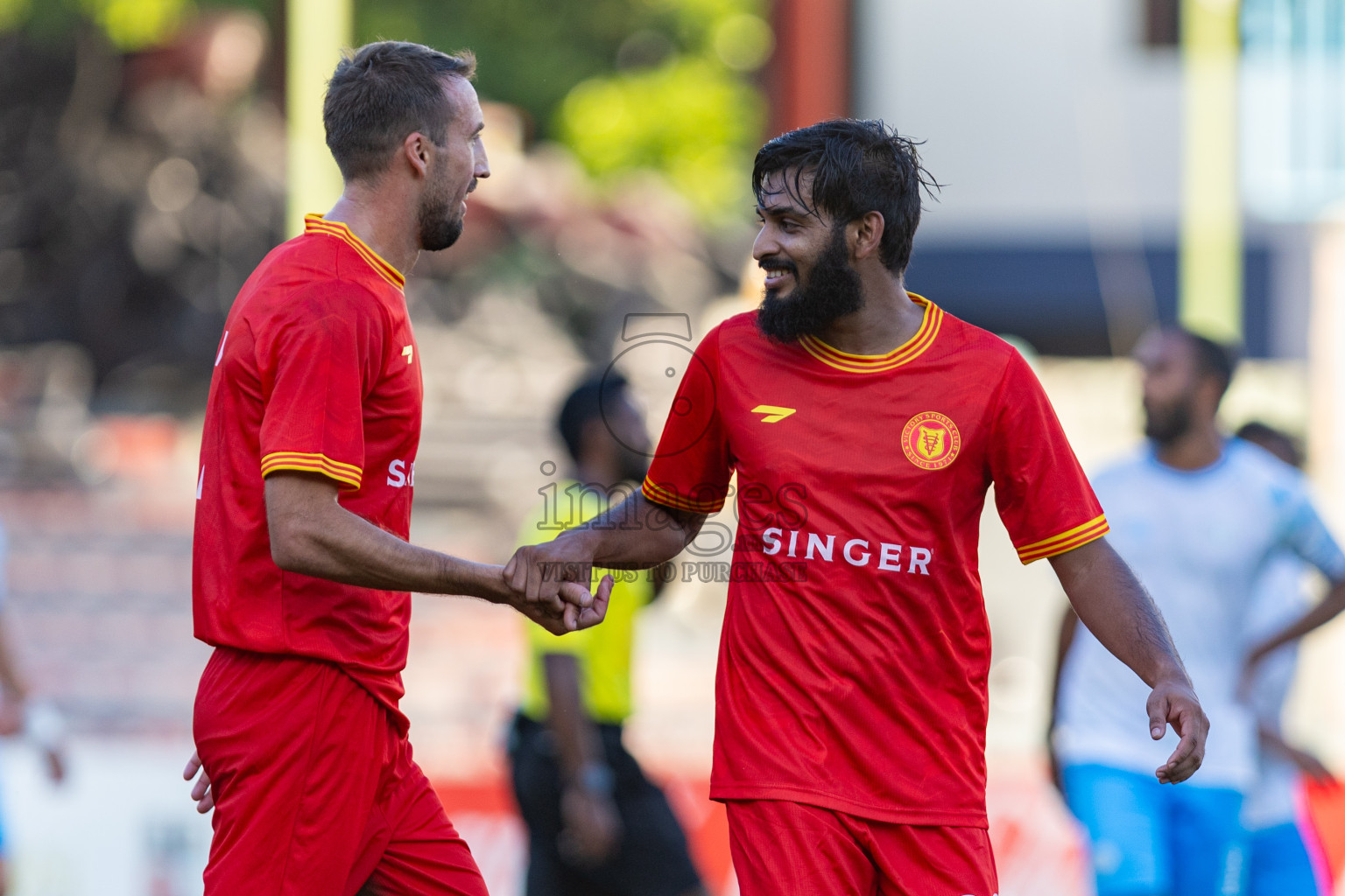 Victory Sports Club vs Lagoons Sports Club in Second Division 2023 in Male' Maldives on Wednesday, 22nd January 2023. Photos: Nausham Waheed / images.mv