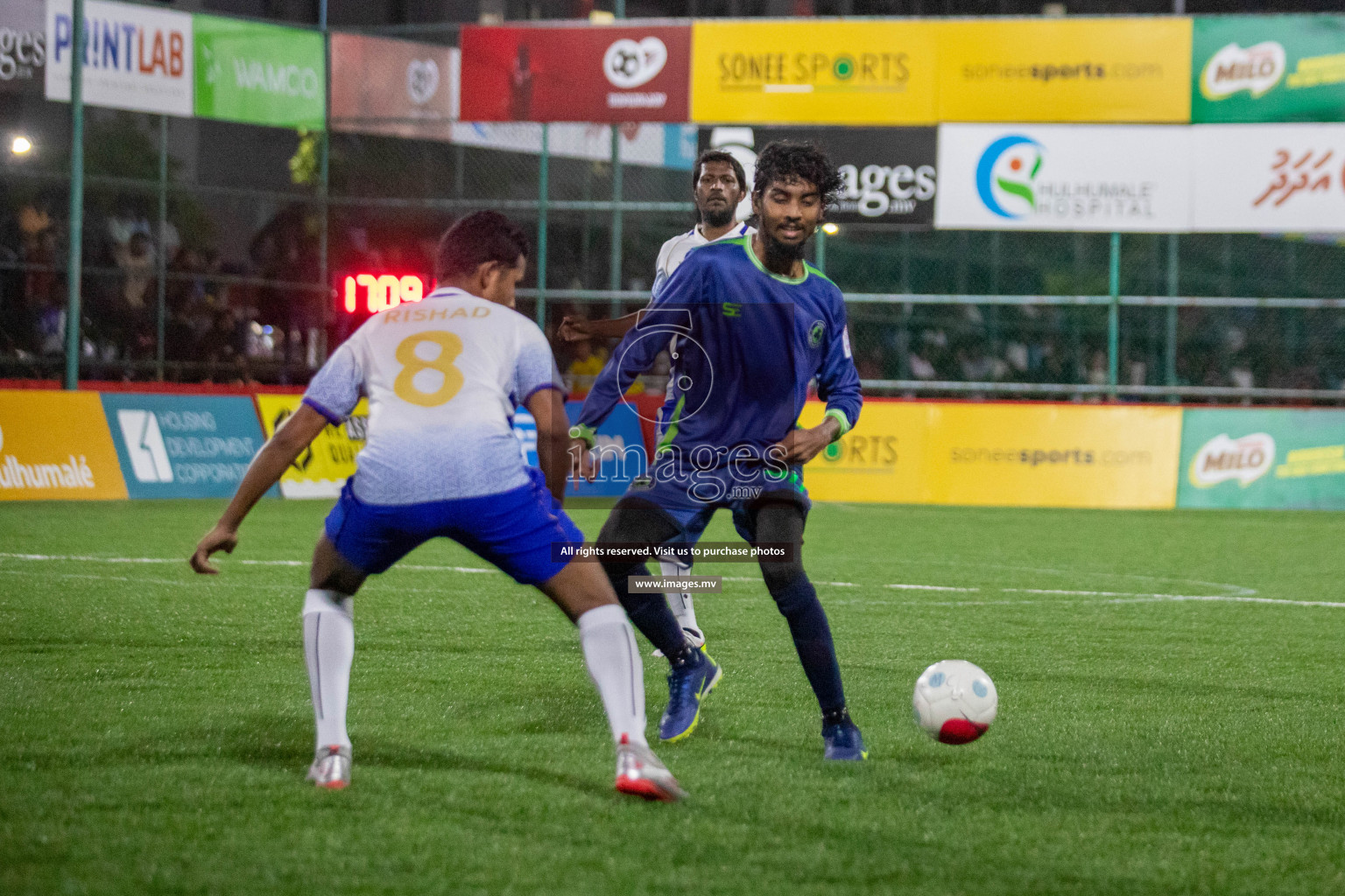 Club Immigration vs Muleeaage RC in Club Maldives Cup 2022 was held in Hulhumale', Maldives on Sunday, 16th October 2022. Photos: Hassan Simah/ images.mv