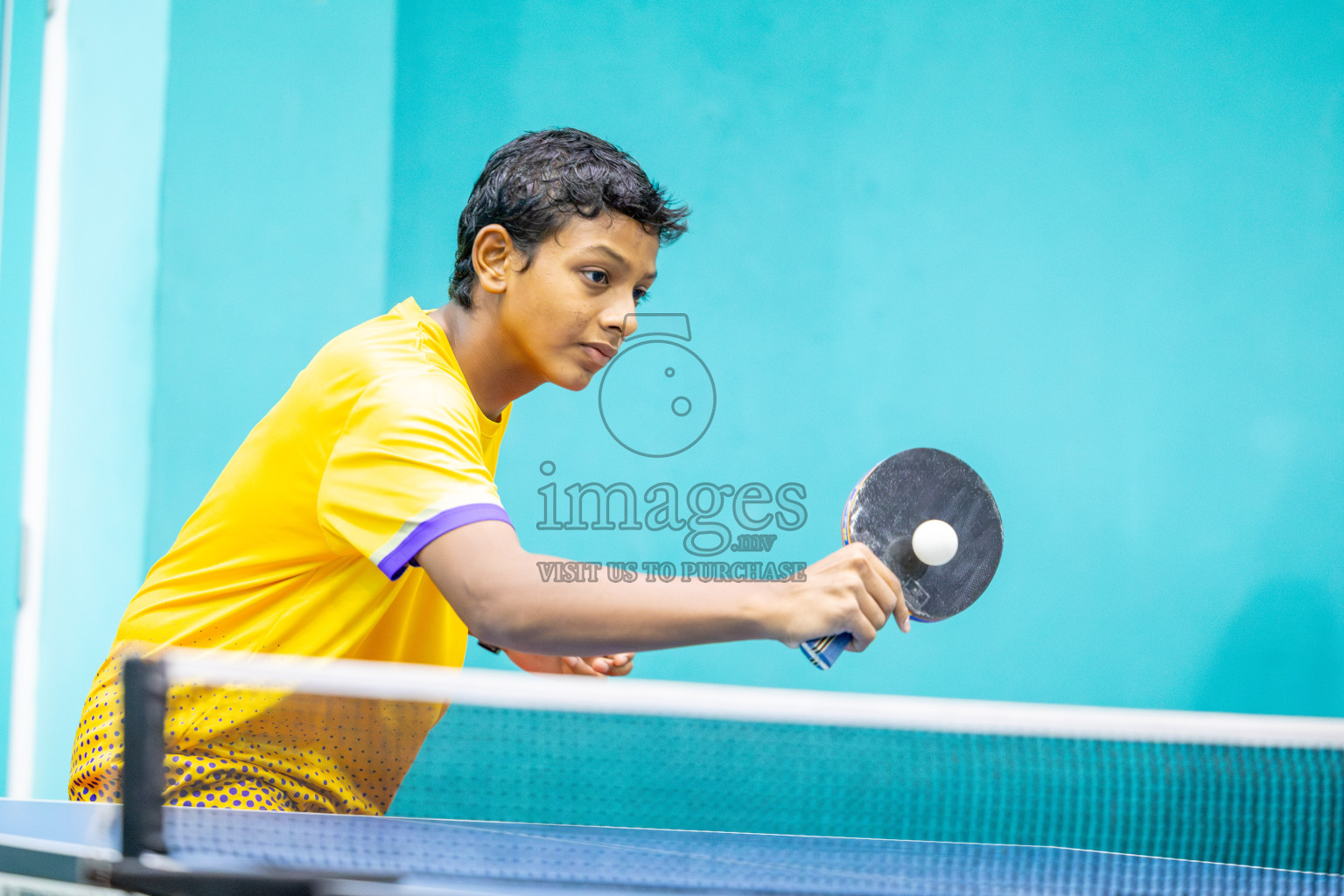 Day 2 of Interschool Table Tennis Tournament 2025 held at Male' TT Hall, Male', Maldives on Thursday, 15th May 2025. Photos By: Ismail Thoriq / images.mv