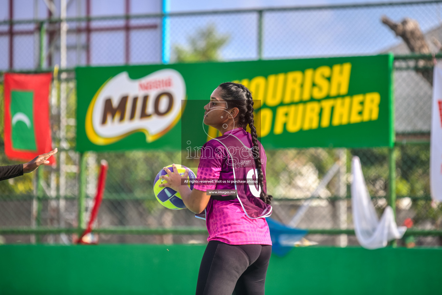 Day3 of Junior Netball Championship 2022 on 5 March 2022 held in Male', Maldives. Photos by Nausham Waheed.