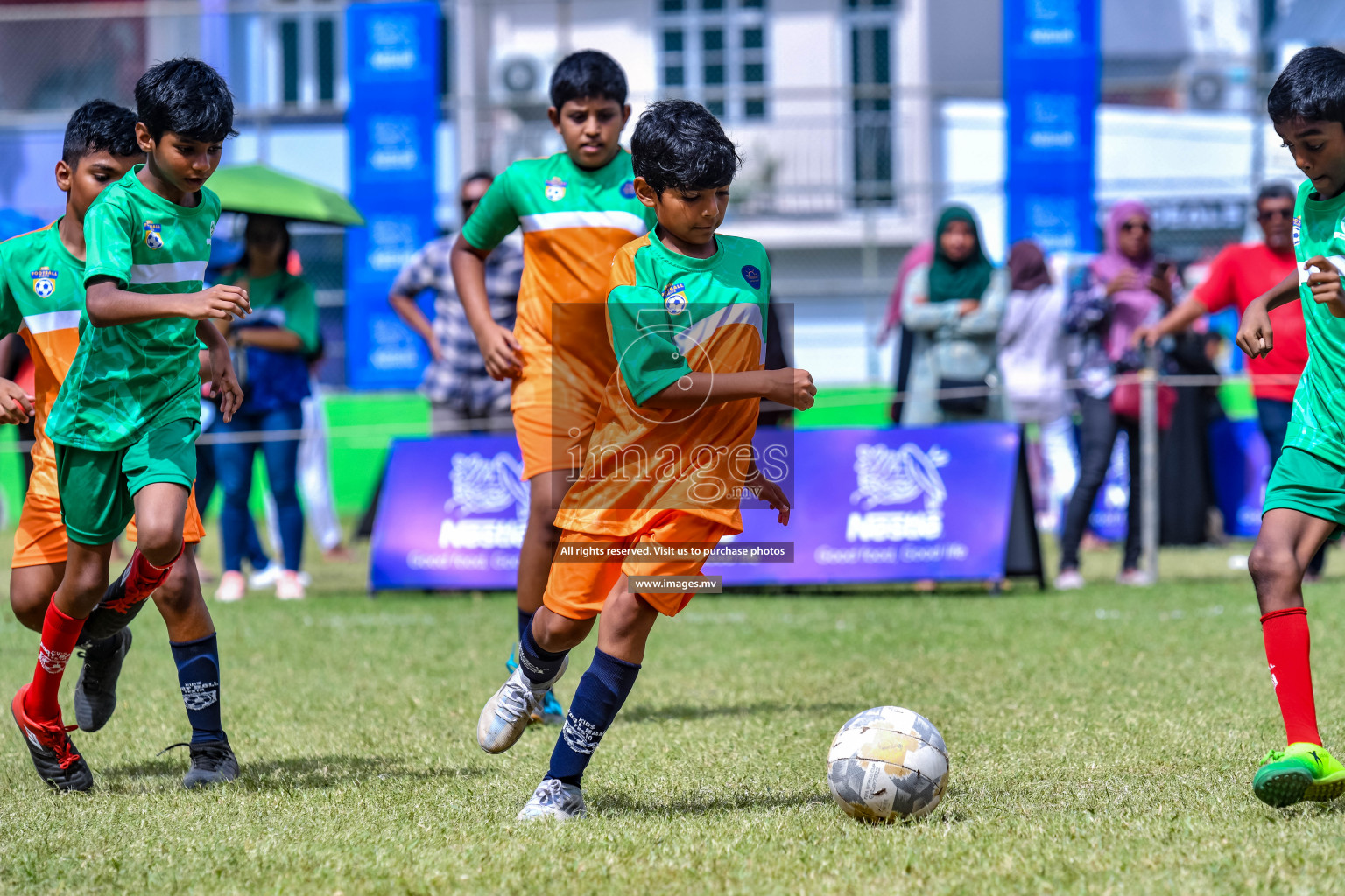 Day 3 of Milo Kids Football Fiesta 2022 was held in Male', Maldives on 21st October 2022. Photos: Nausham Waheed/ images.mv