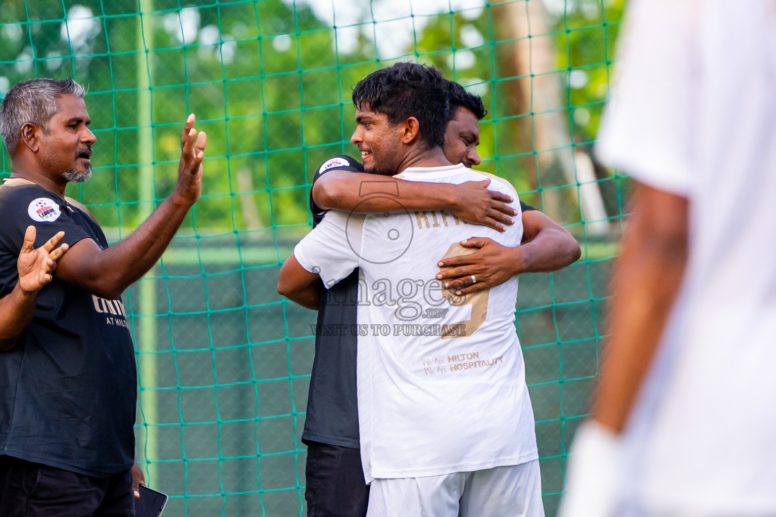 Ari Zone vs Dhaalu Zone in the Leg 1 of Resort Super League 2025 was held on Thursday, 3rd July 2025 in Conrad Maldives Rangali Island, Alif Dhaalu Atoll, Maldives. Photos: Nausham Waheed / images.mv