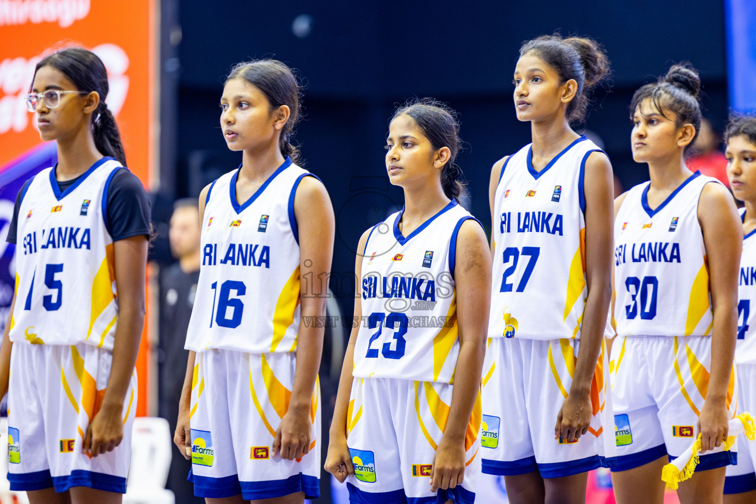 Maldives vs SriLanka in Day 2 of Under 16 Woman's Asian Cup SABA Qualifiers 2025 was held in Social Center, Male', Maldives on Friday, 13th June 2025. Photos: Nausham Waheed / images.mv