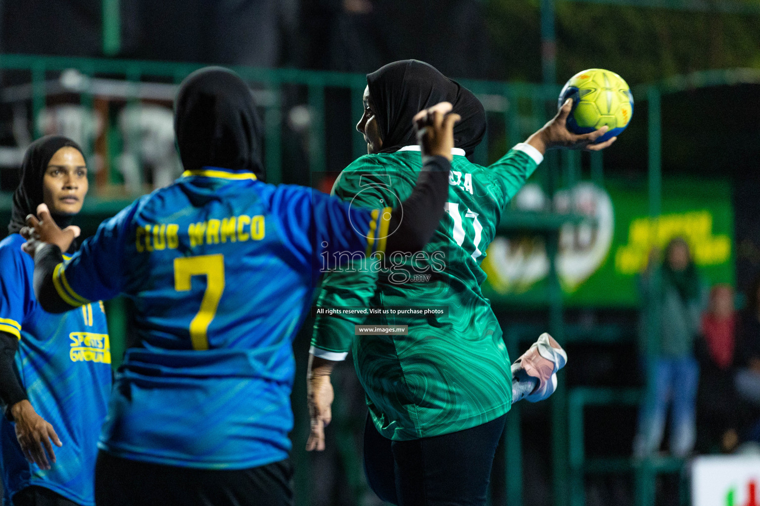 Day 1 of 7th Inter-Office/Company Handball Tournament 2023, held in Handball ground, Male', Maldives on Friday, 16th September 2023 Photos: Nausham Waheed/ Images.mv