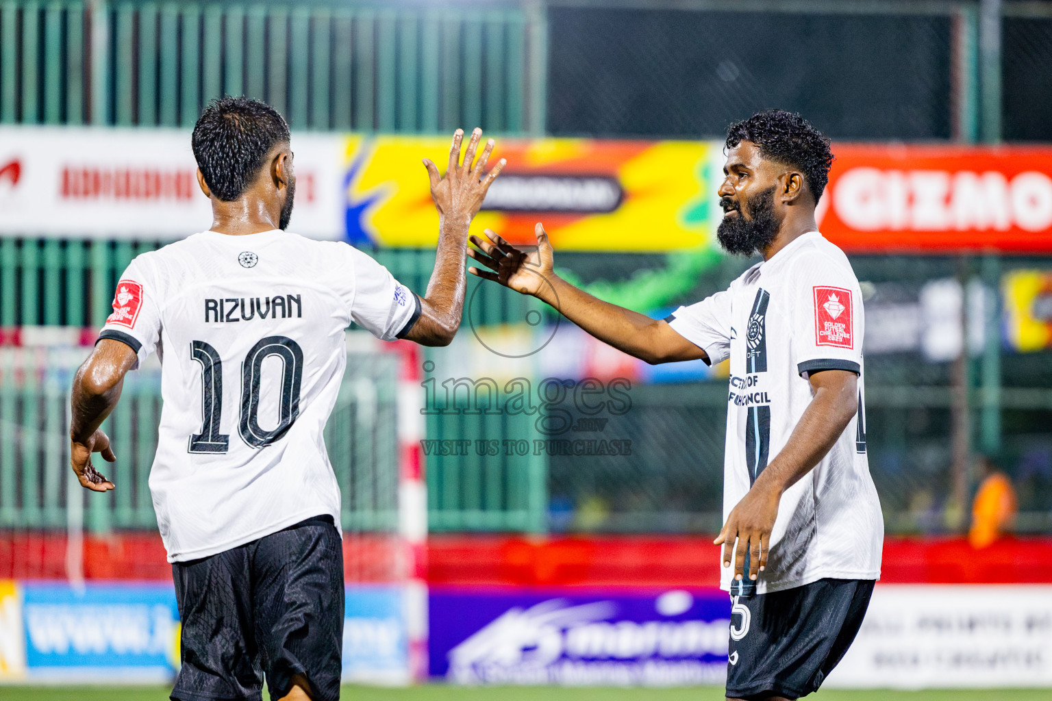 K Himmafushi vs K Dhiffushi in Day 10 of Golden Futsal Challenge 2025 was held on Tuesday, 14th January 2025, in Hulhumale', Maldives Photos: Nausham Waheed / images.mv
