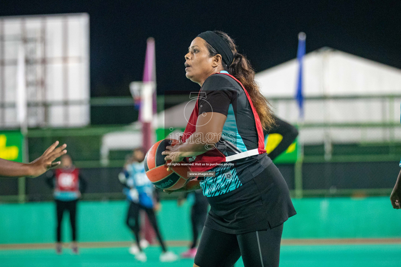 Day 1 of 20th Milo National Netball Tournament 2023, held in Synthetic Netball Court, Male', Maldives on 29th May 2023 Photos: Nausham Waheed/ Images.mv